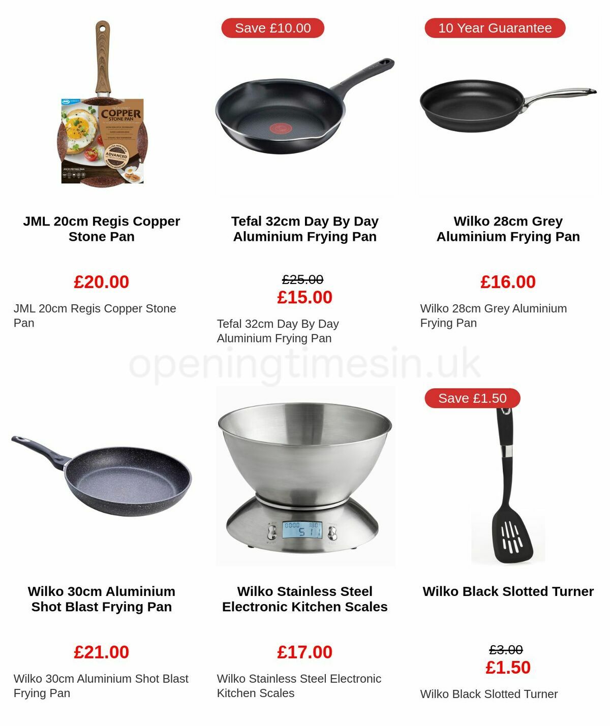 Wilko Pancake Day Offers from 12 February
