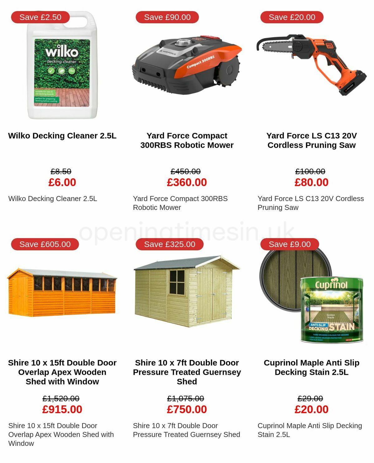 Wilko Offers from 25 March
