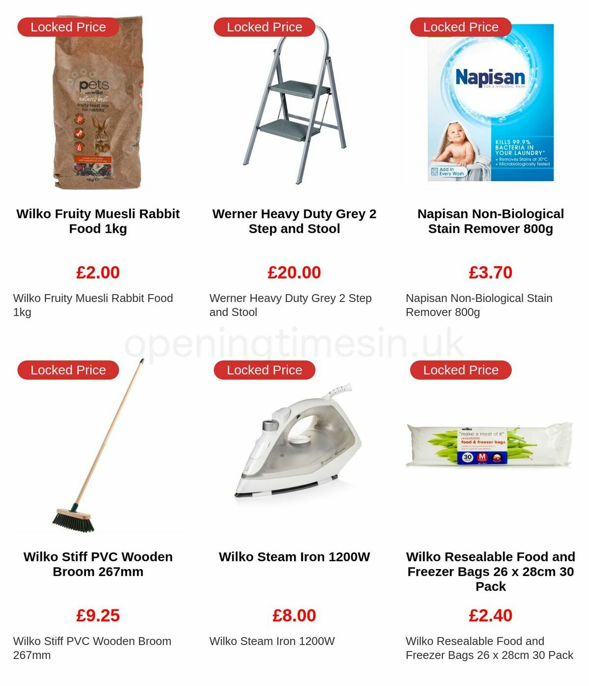 Wilko Offers from 1 May