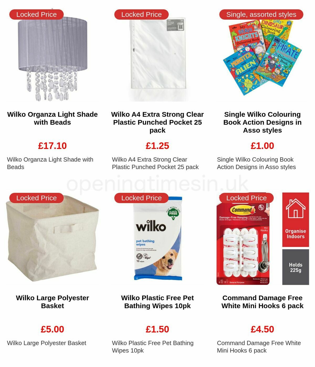 Wilko Offers from 1 May