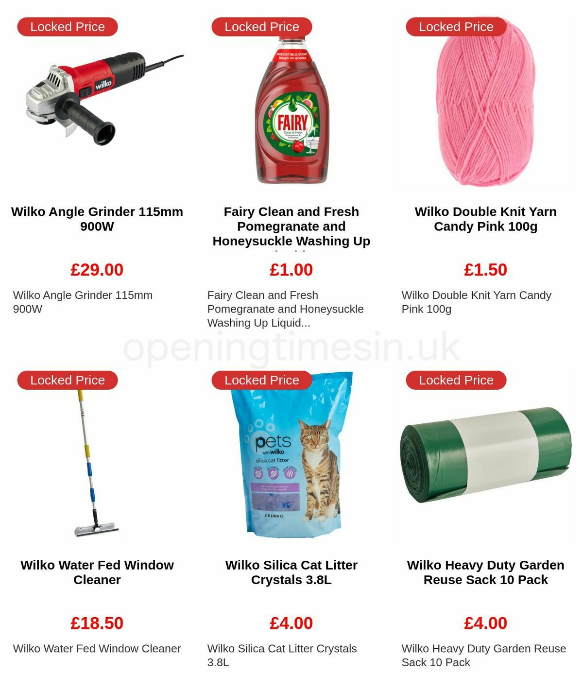 Wilko Offers from 1 May