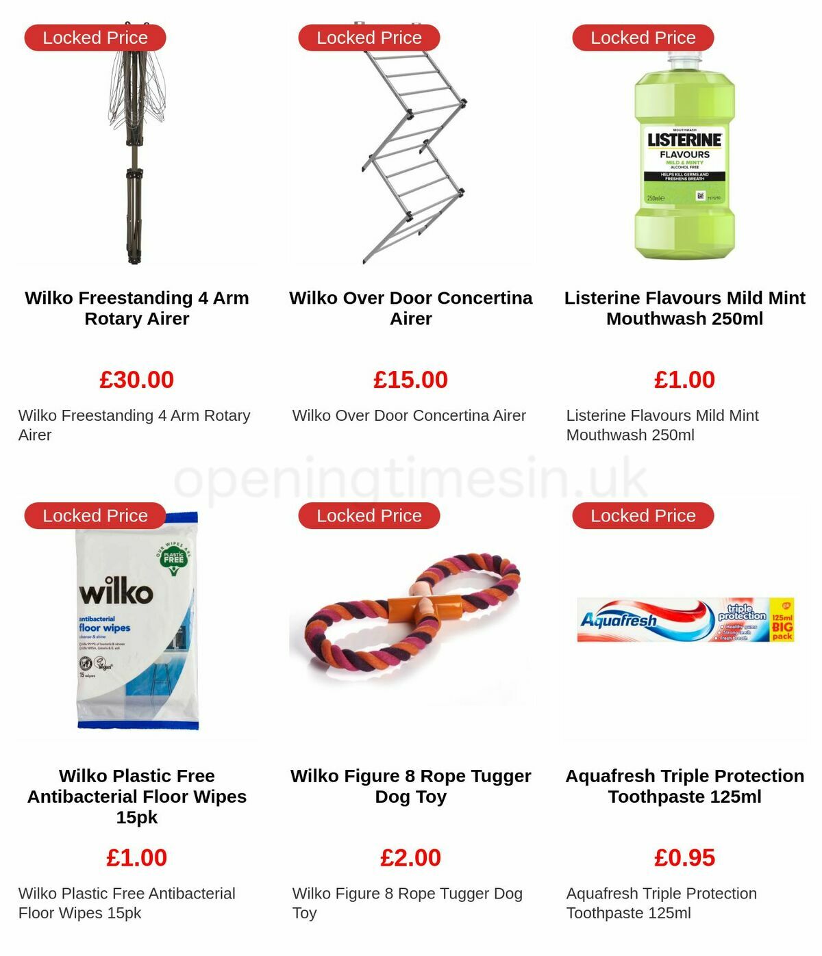 Wilko Offers from 1 May