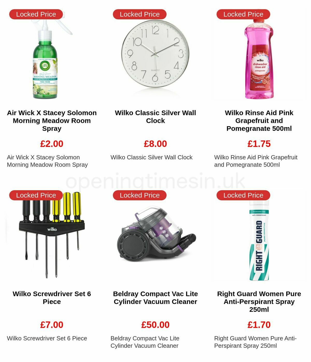 Wilko Offers from 1 May