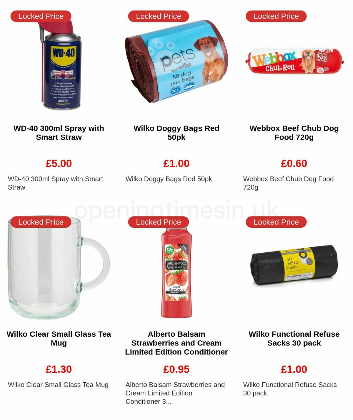 Wilko Offers from 1 May
