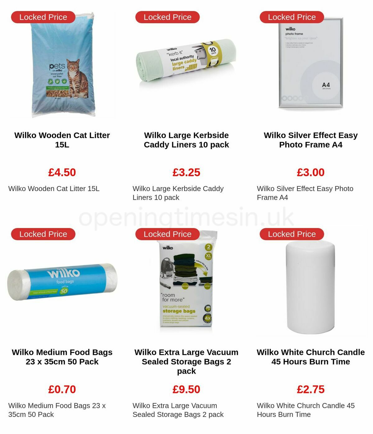 Wilko Offers from 1 May