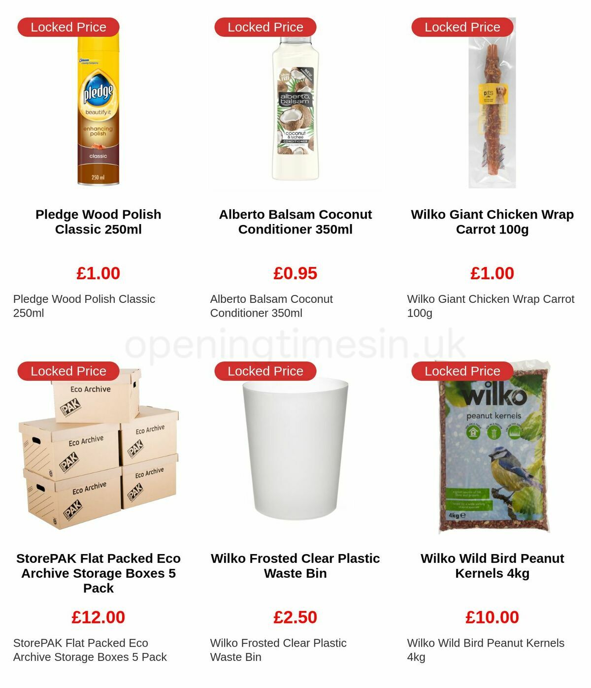 Wilko Offers from 1 May