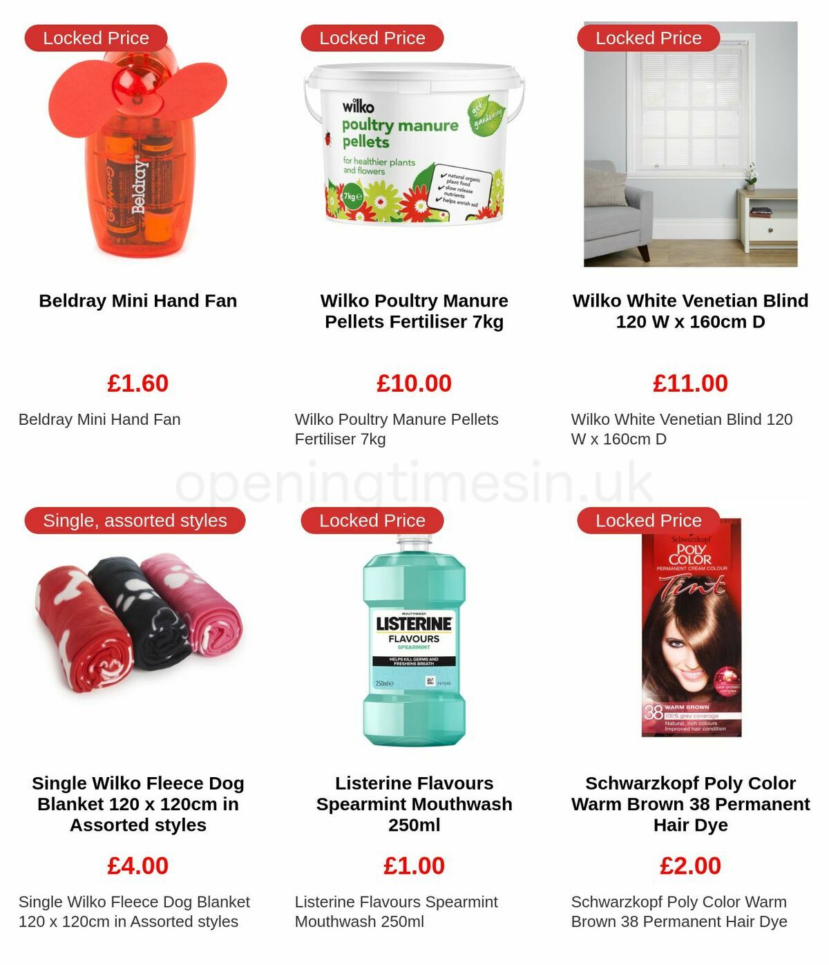 Wilko Offers from 1 May