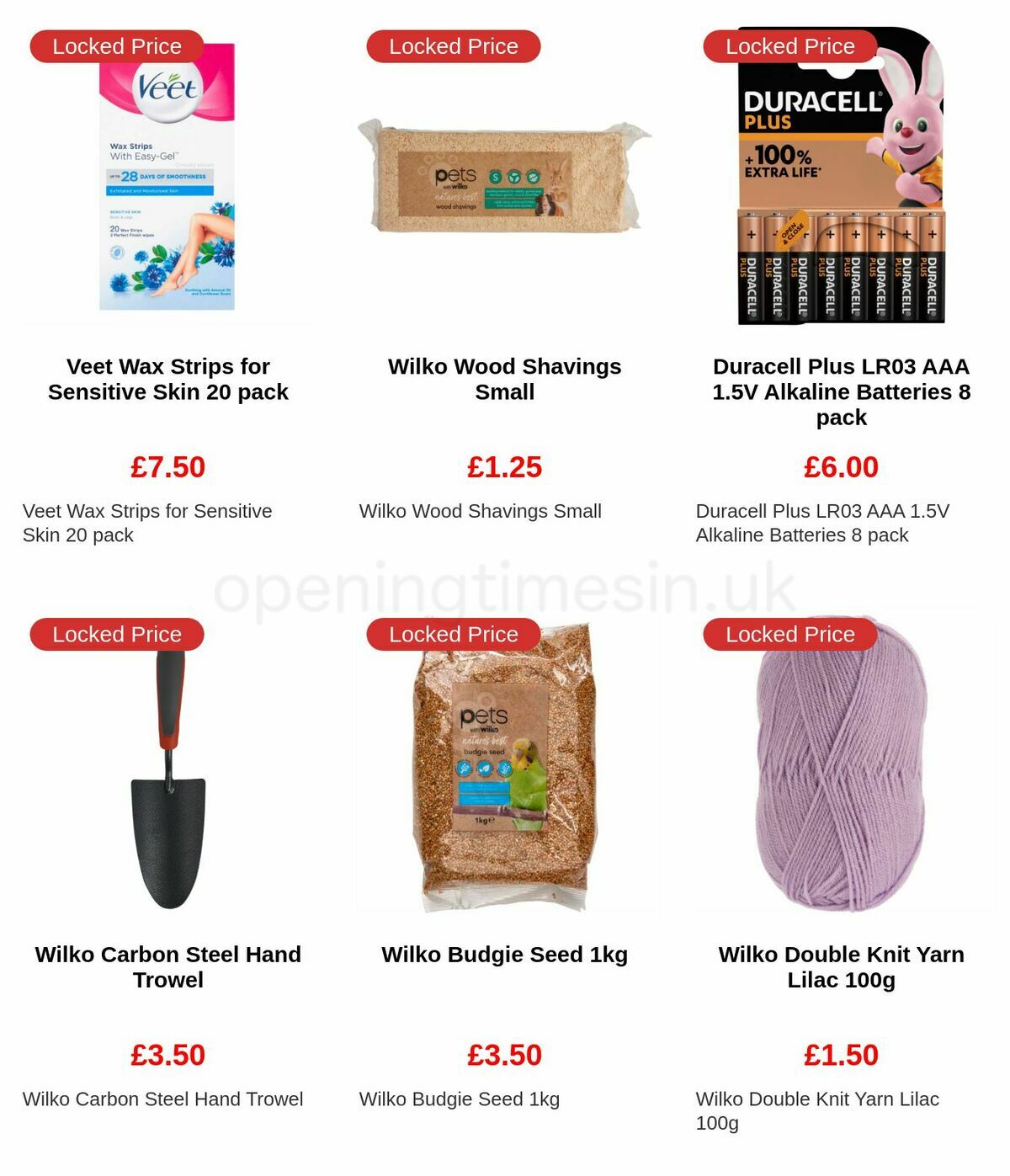 Wilko Offers from 1 May