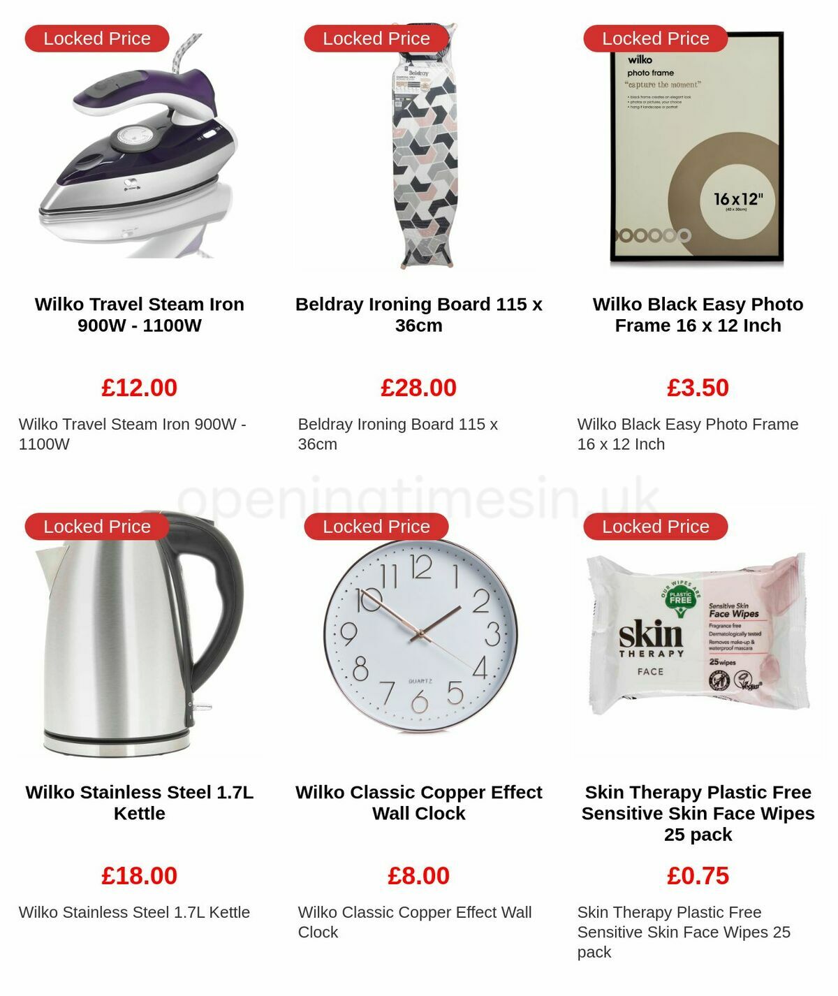 Wilko Offers from 1 May