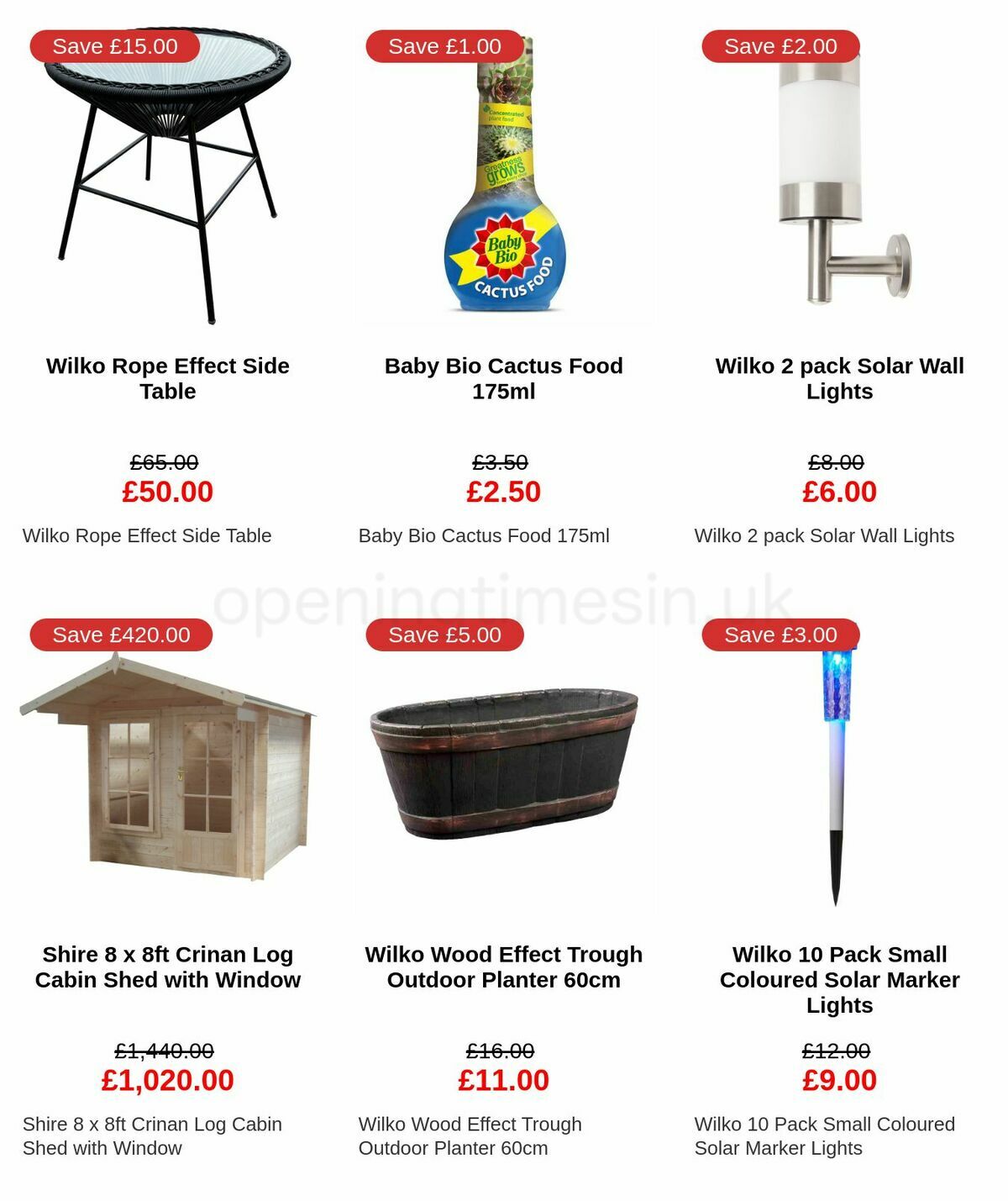 Wilko Offers from 10 May