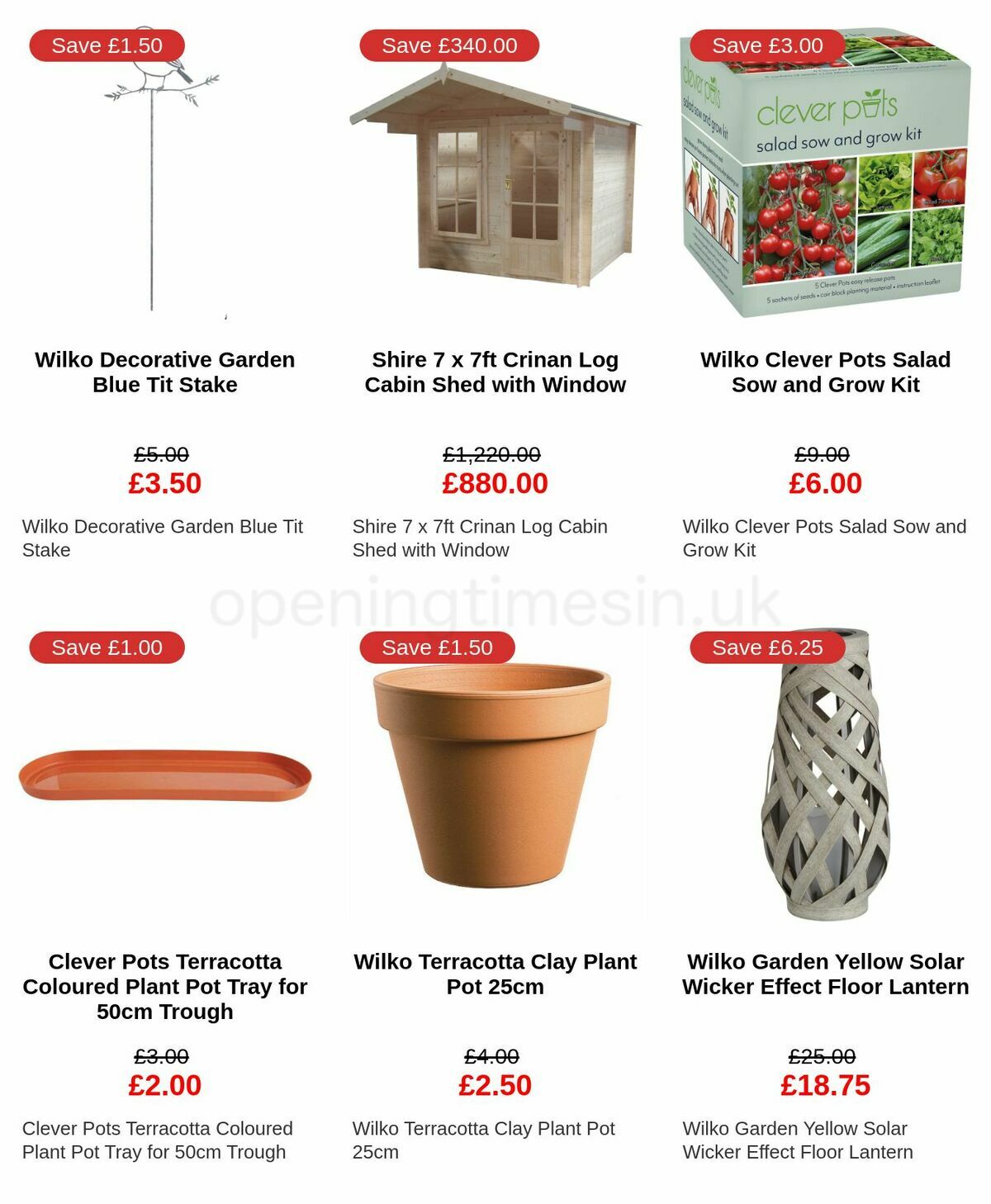 Wilko Offers from 10 May