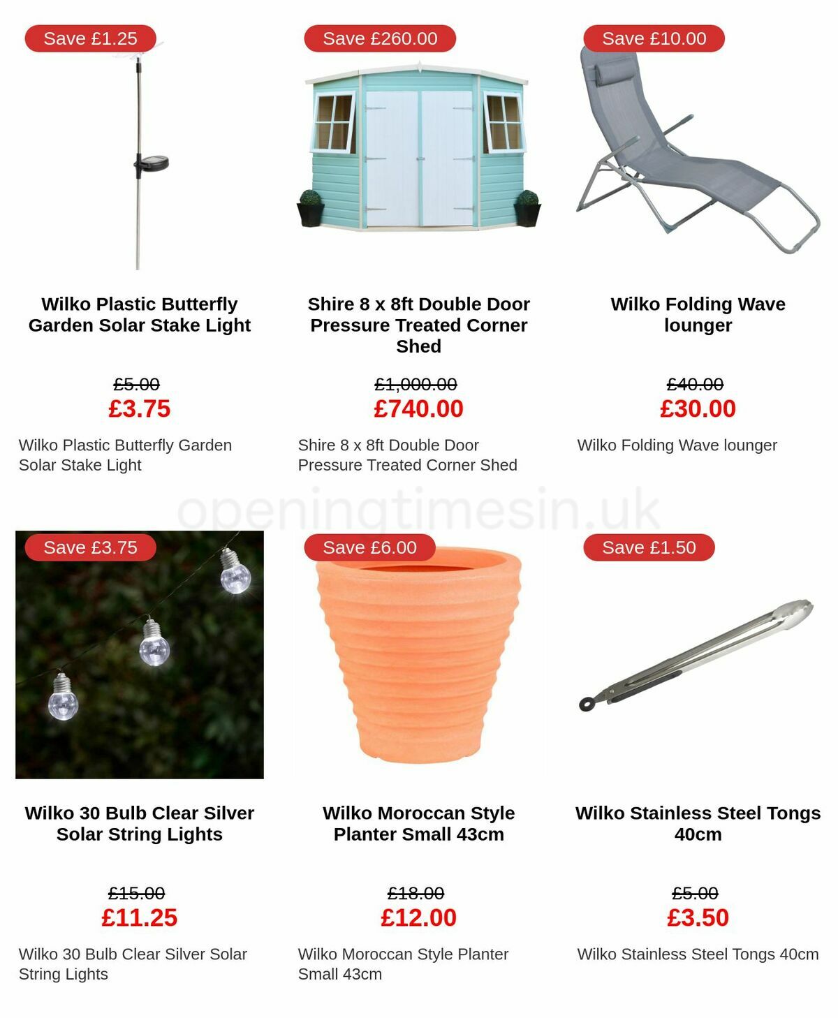 Wilko Offers from 10 May