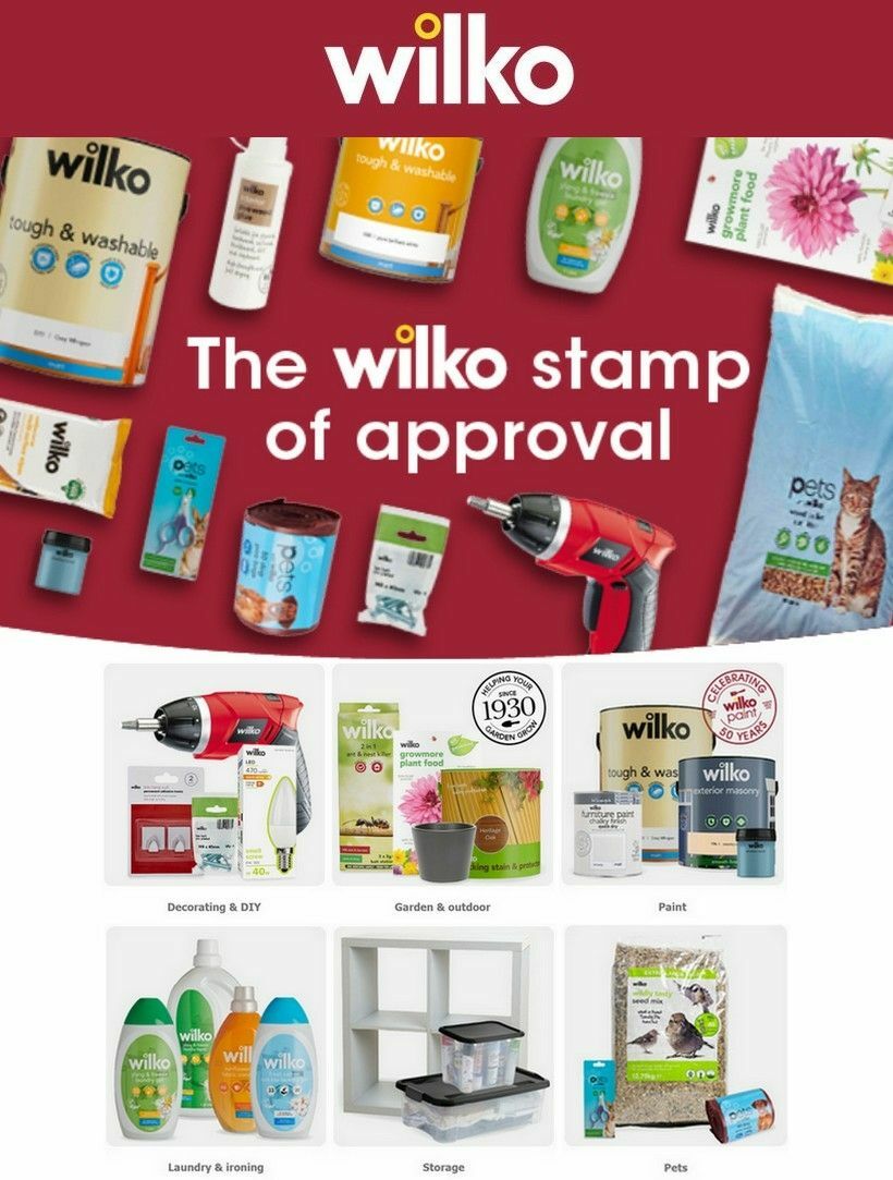 Wilko Offers from 19 January