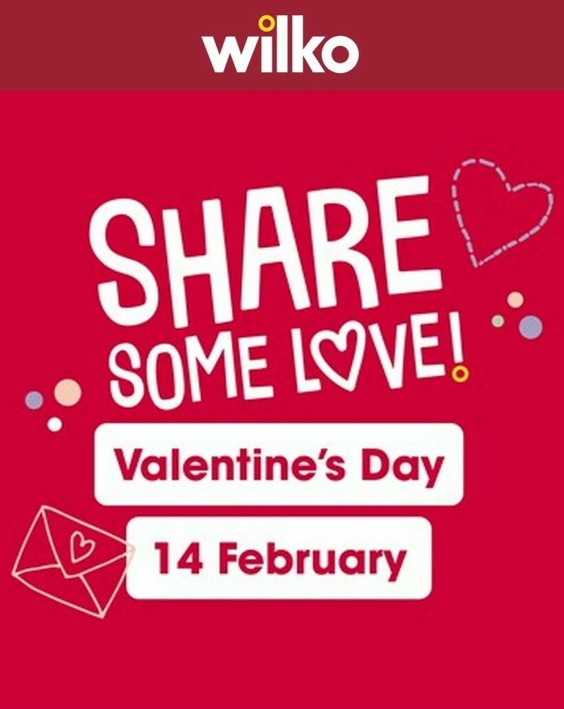 Wilko Valentine's Day Offers from 7 February