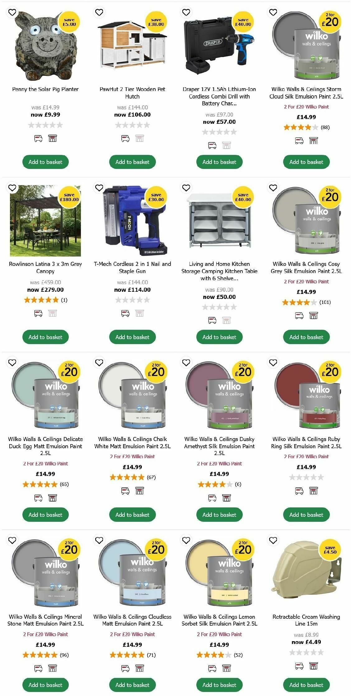 Wilko Offers from 14 August