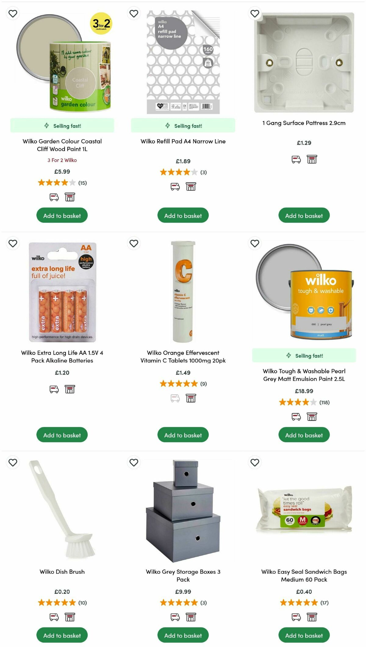 Wilko Offers from 22 April