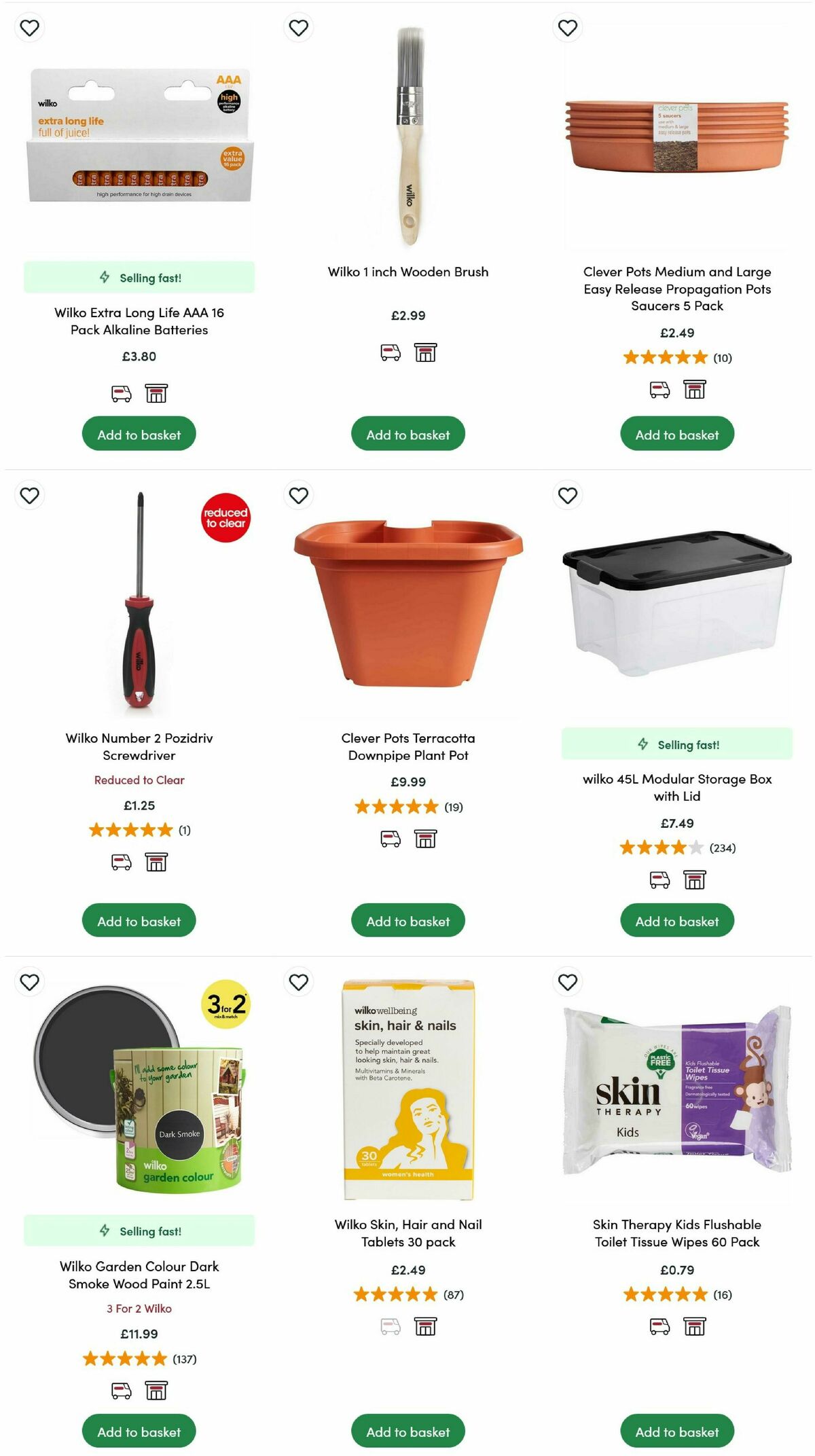 Wilko Offers from 22 April