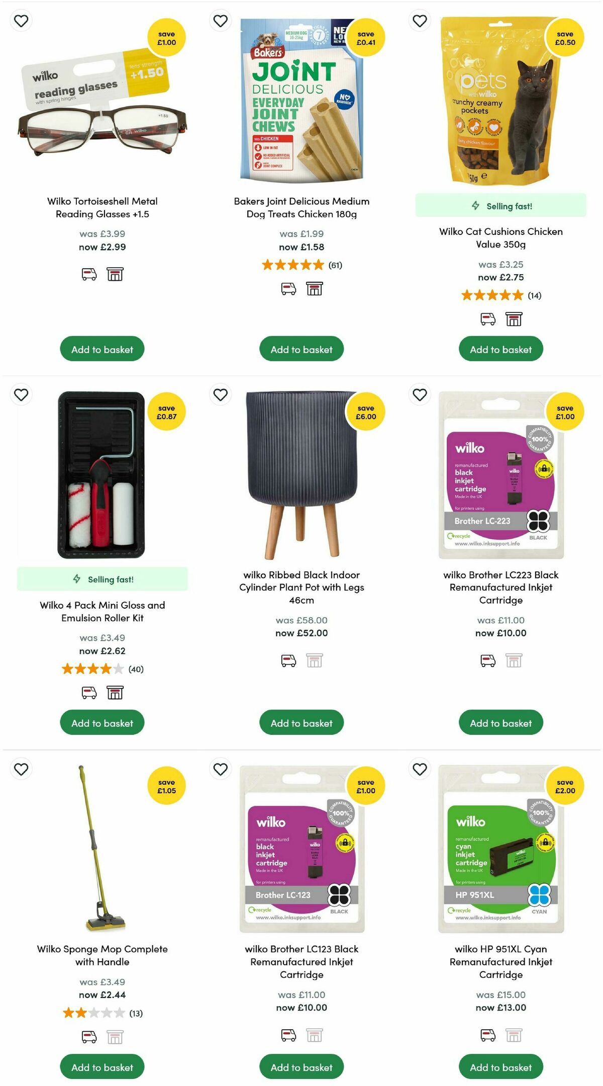 Wilko Offers from 22 April