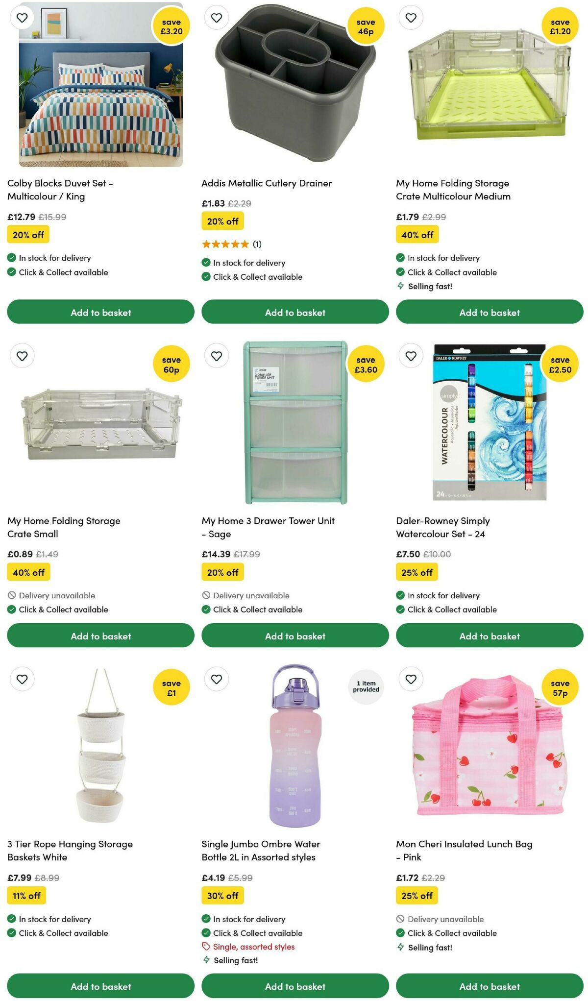 Wilko Offers from 25 August