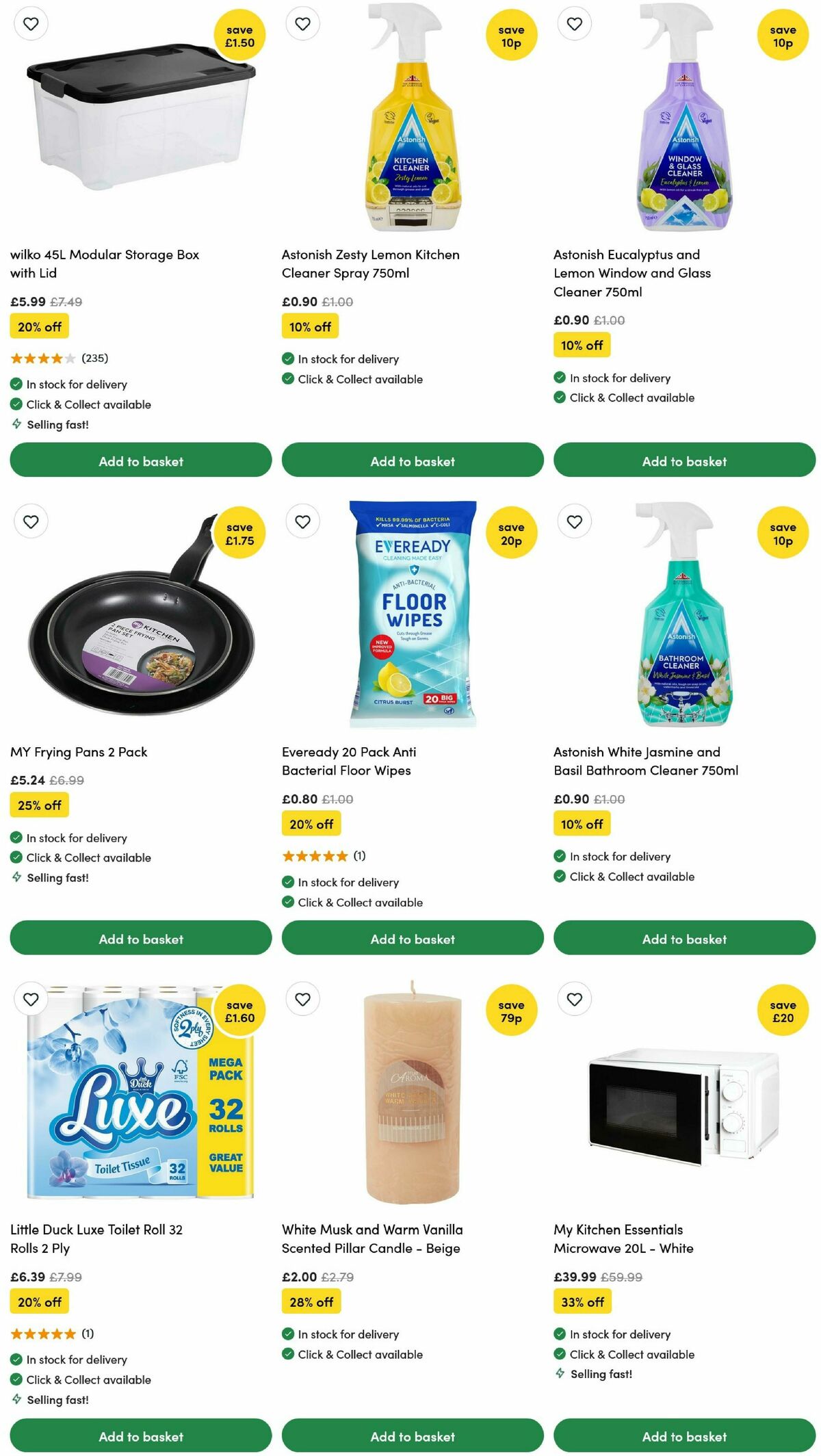 Wilko Offers from 25 August