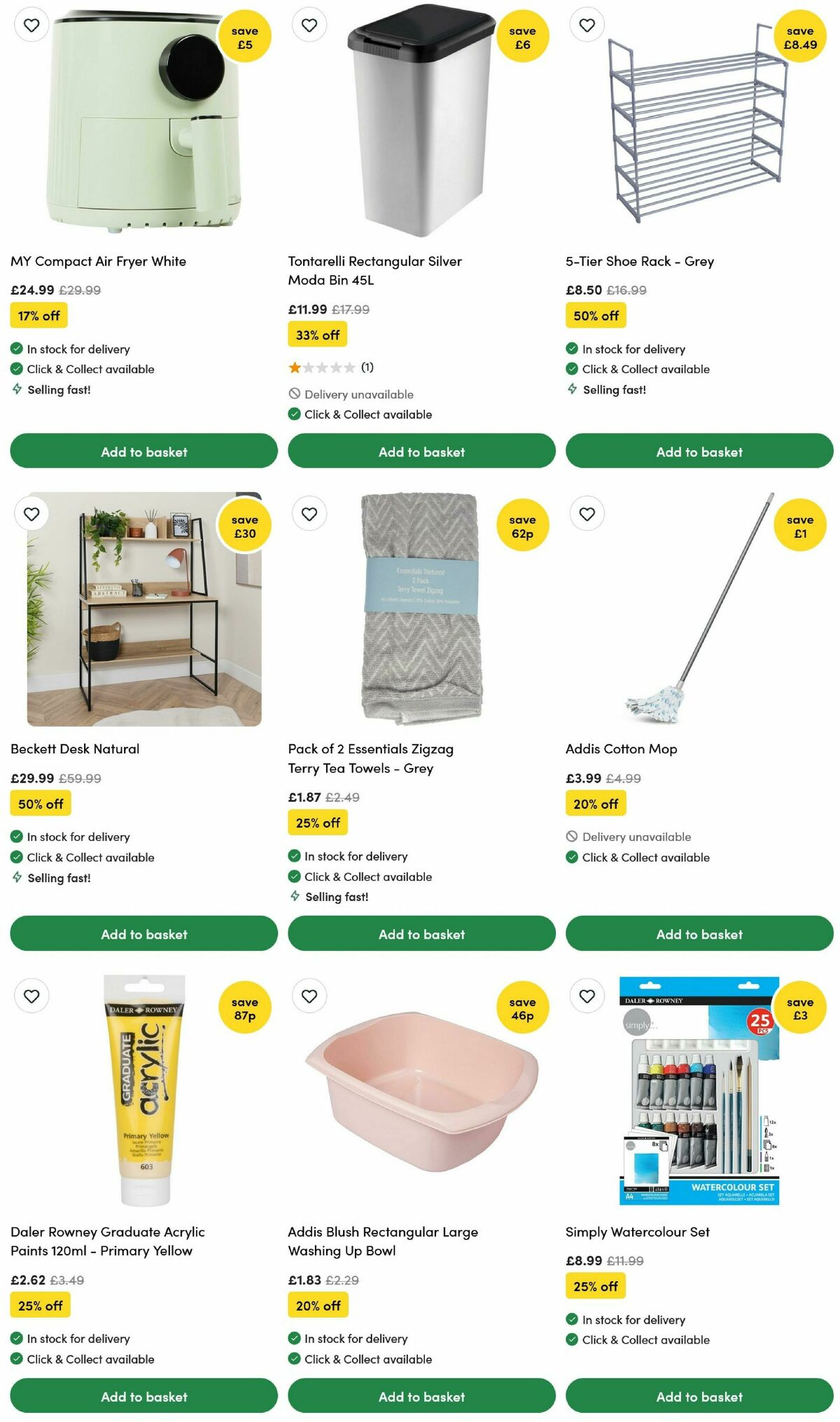 Wilko Offers from 25 August