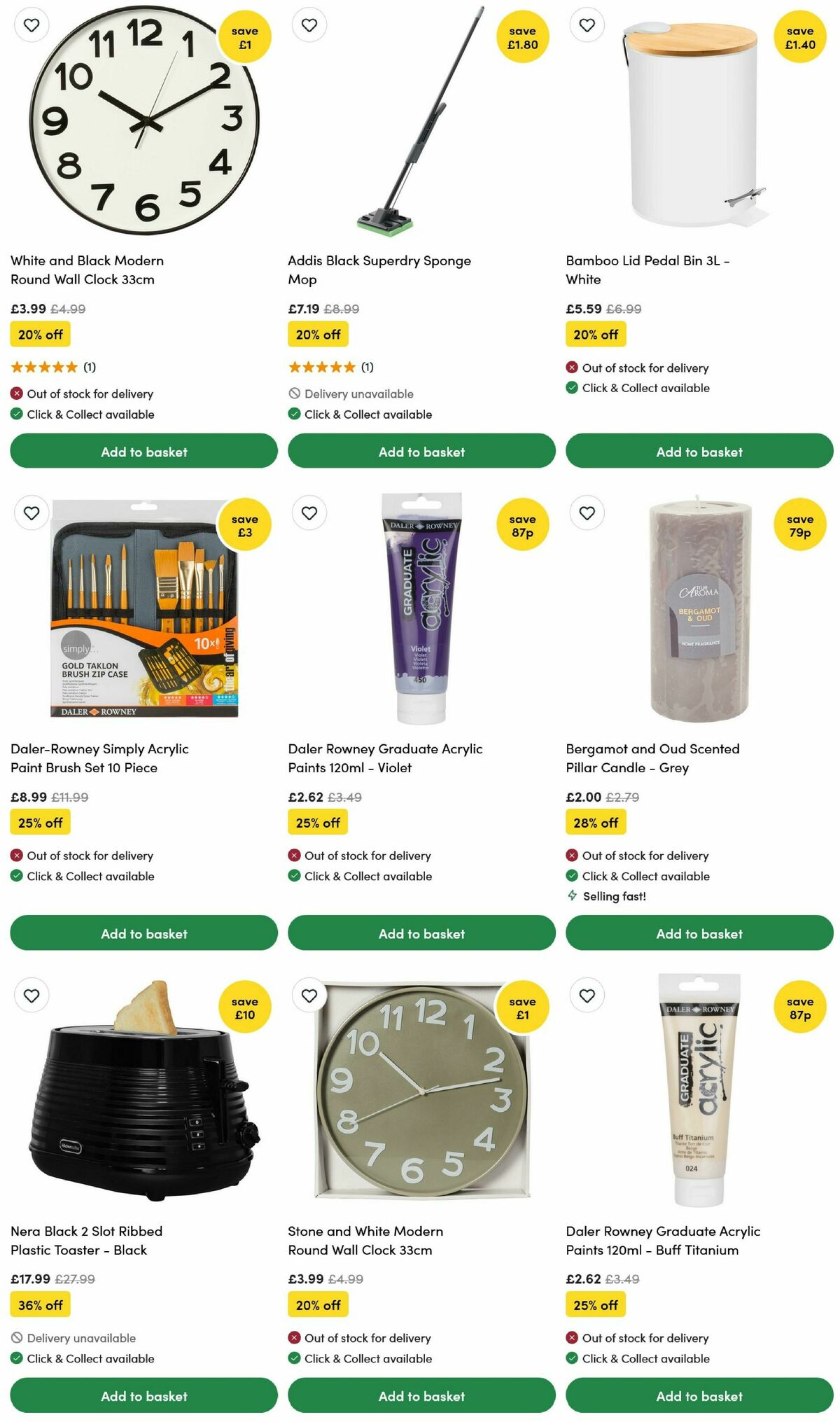 Wilko Offers from 25 August