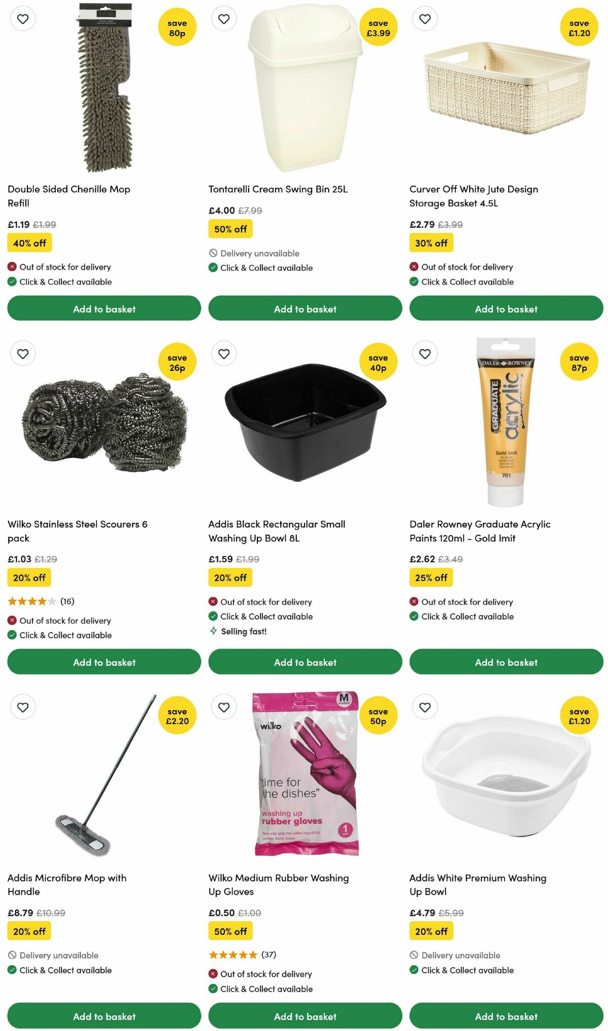 Wilko Offers from 25 August