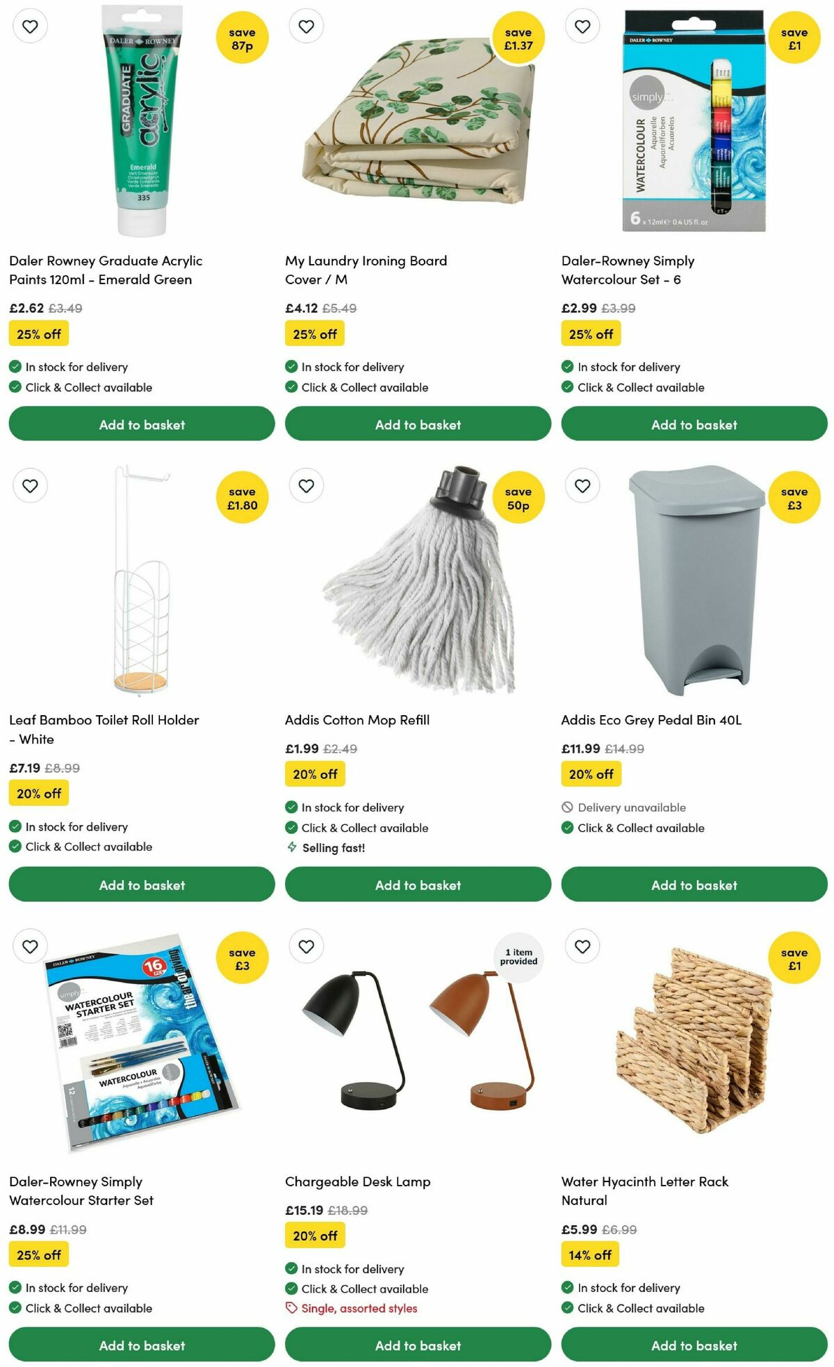 Wilko Offers from 25 August