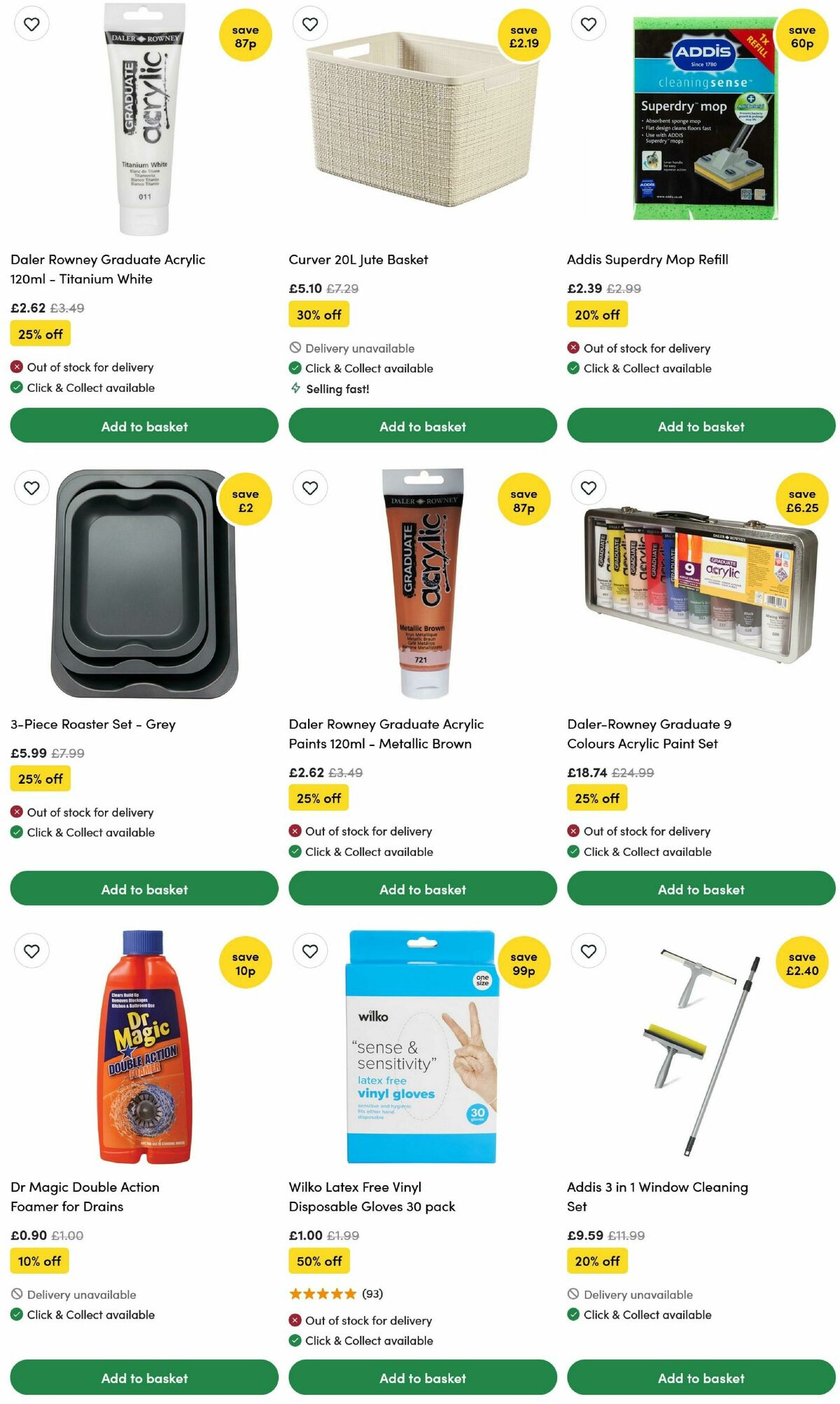 Wilko Offers from 25 August