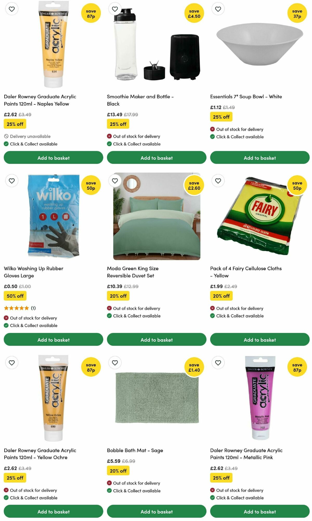 Wilko Offers from 25 August