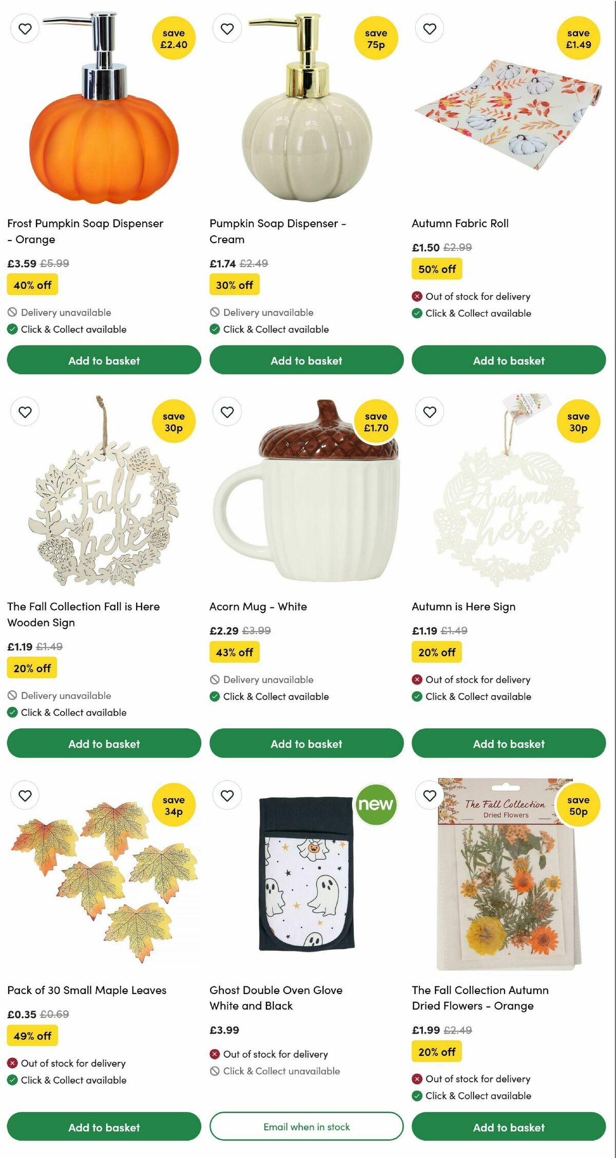Wilko Offers from 23 September