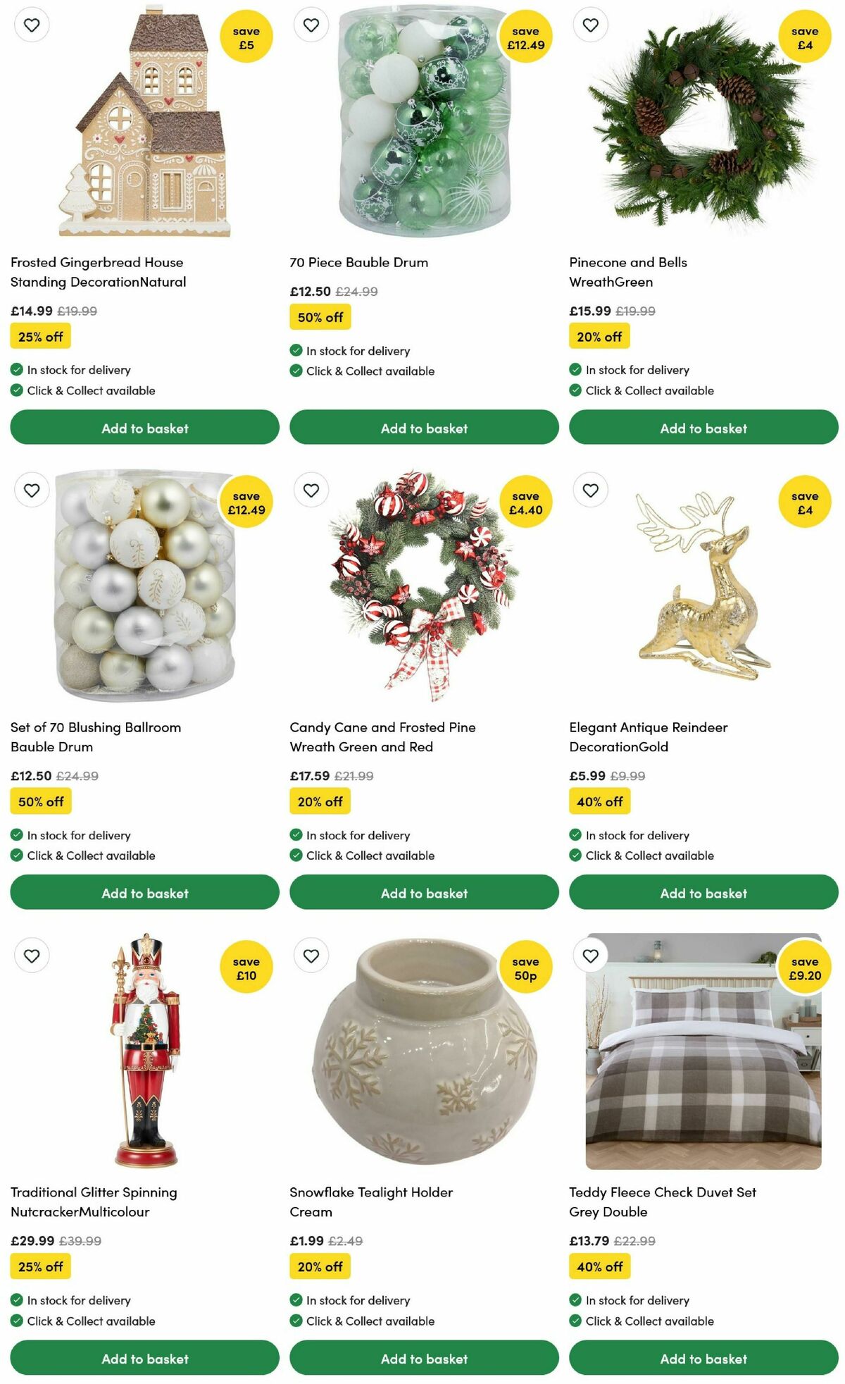 Wilko Christmas Collections Offers from 24 November