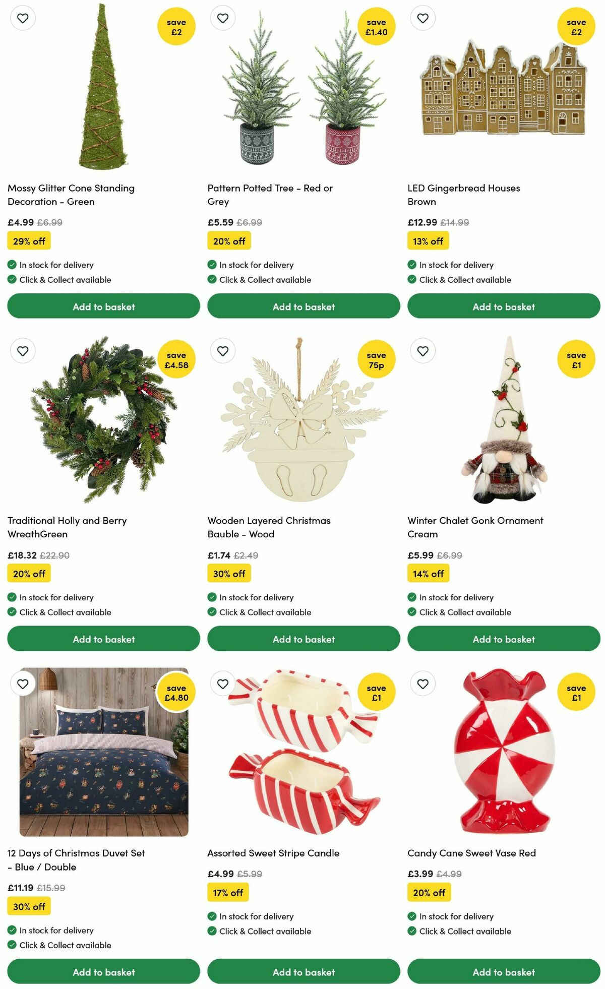 Wilko Christmas Collections Offers from 24 November