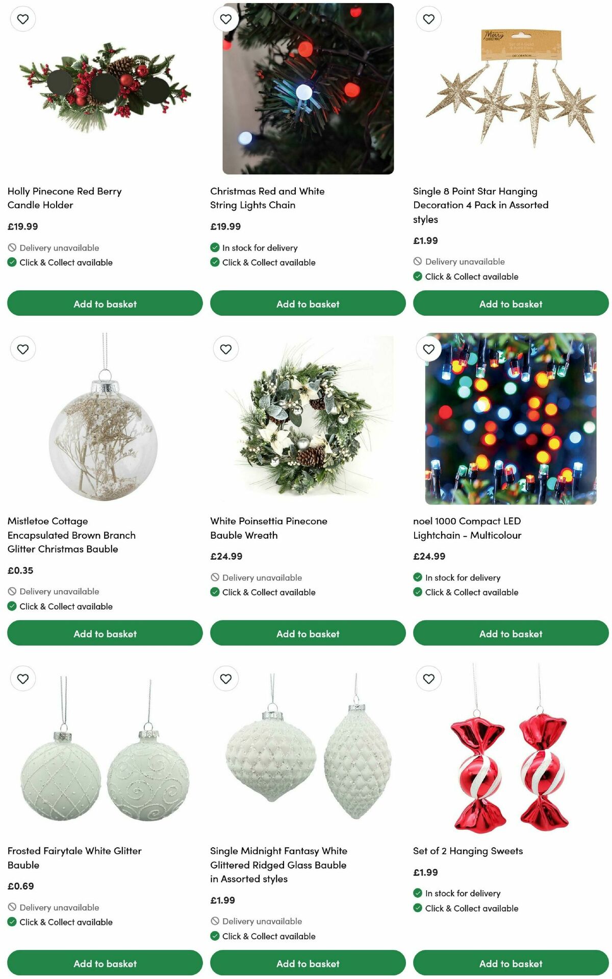 Wilko Christmas Collections Offers from 24 November