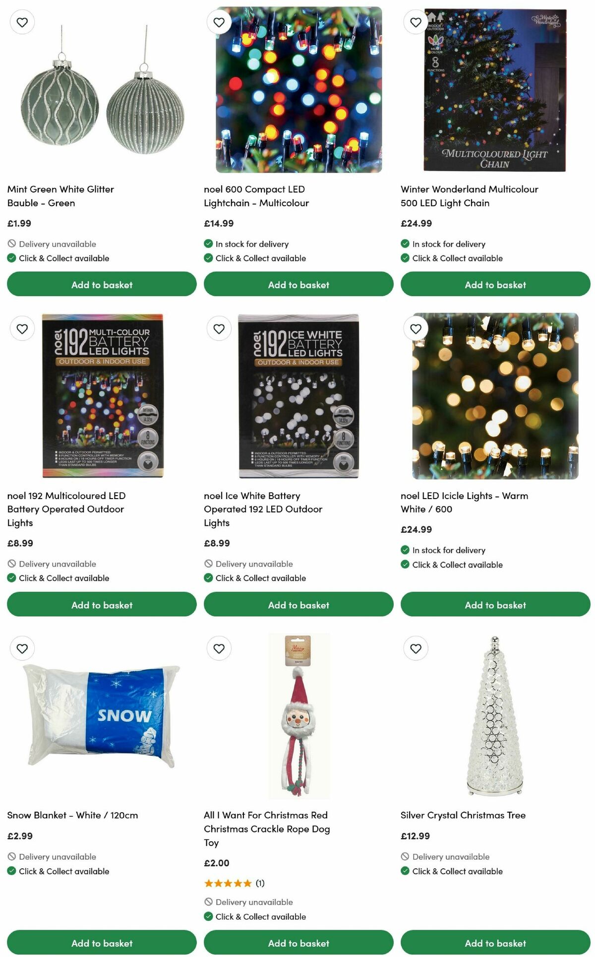 Wilko Christmas Collections Offers from 24 November
