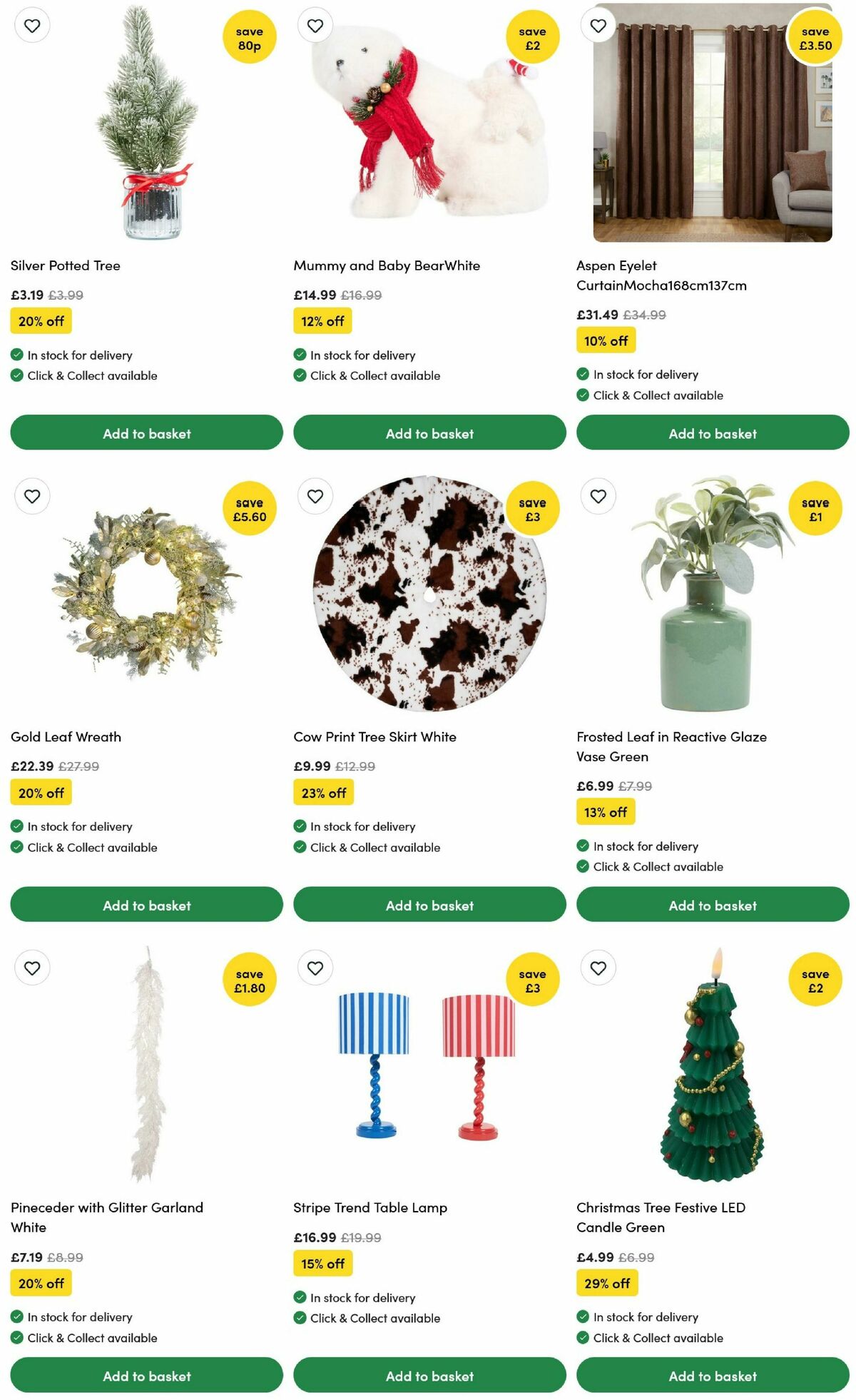 Wilko Christmas Collections Offers from 24 November