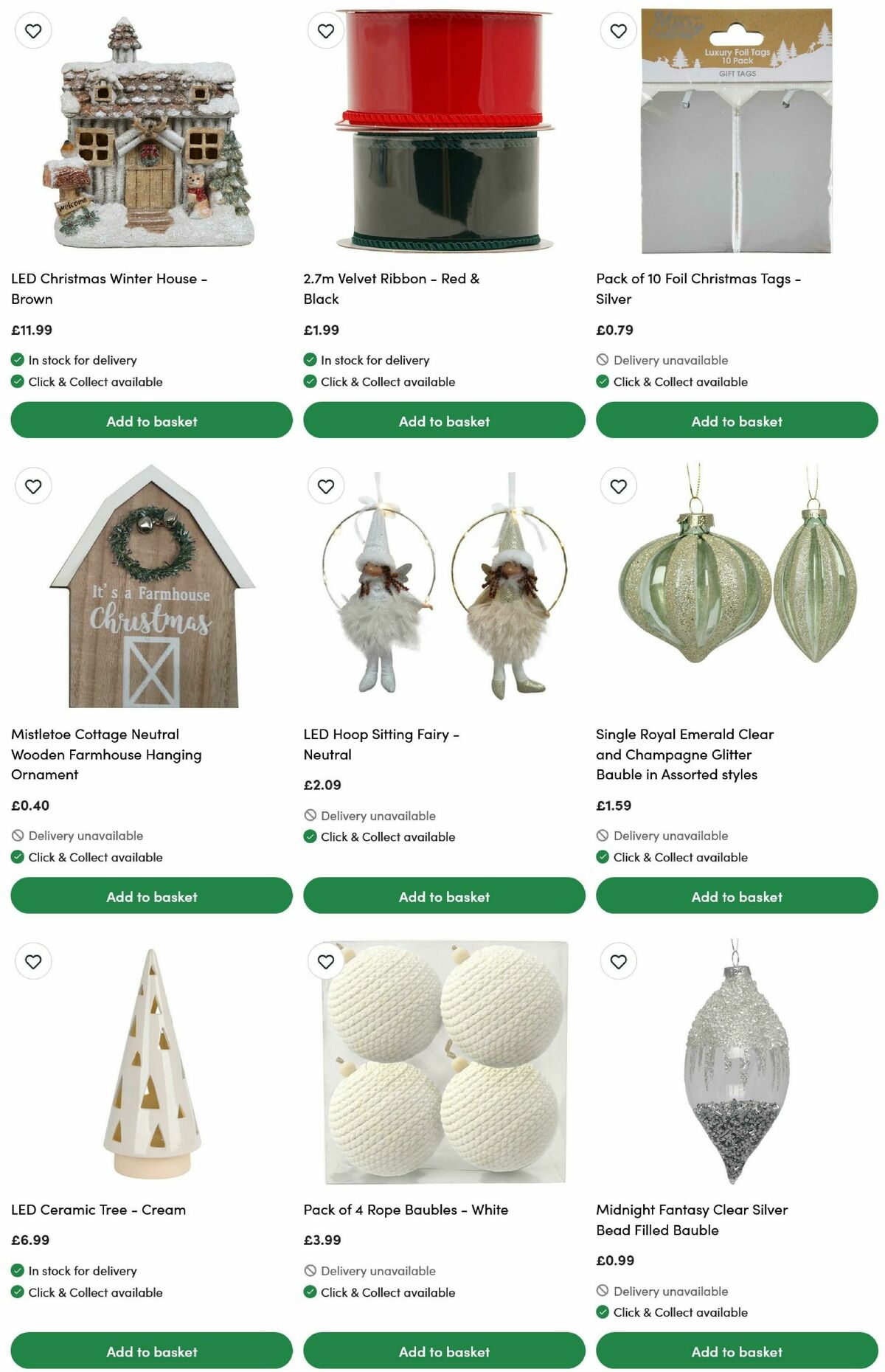 Wilko Christmas Collections Offers from 24 November