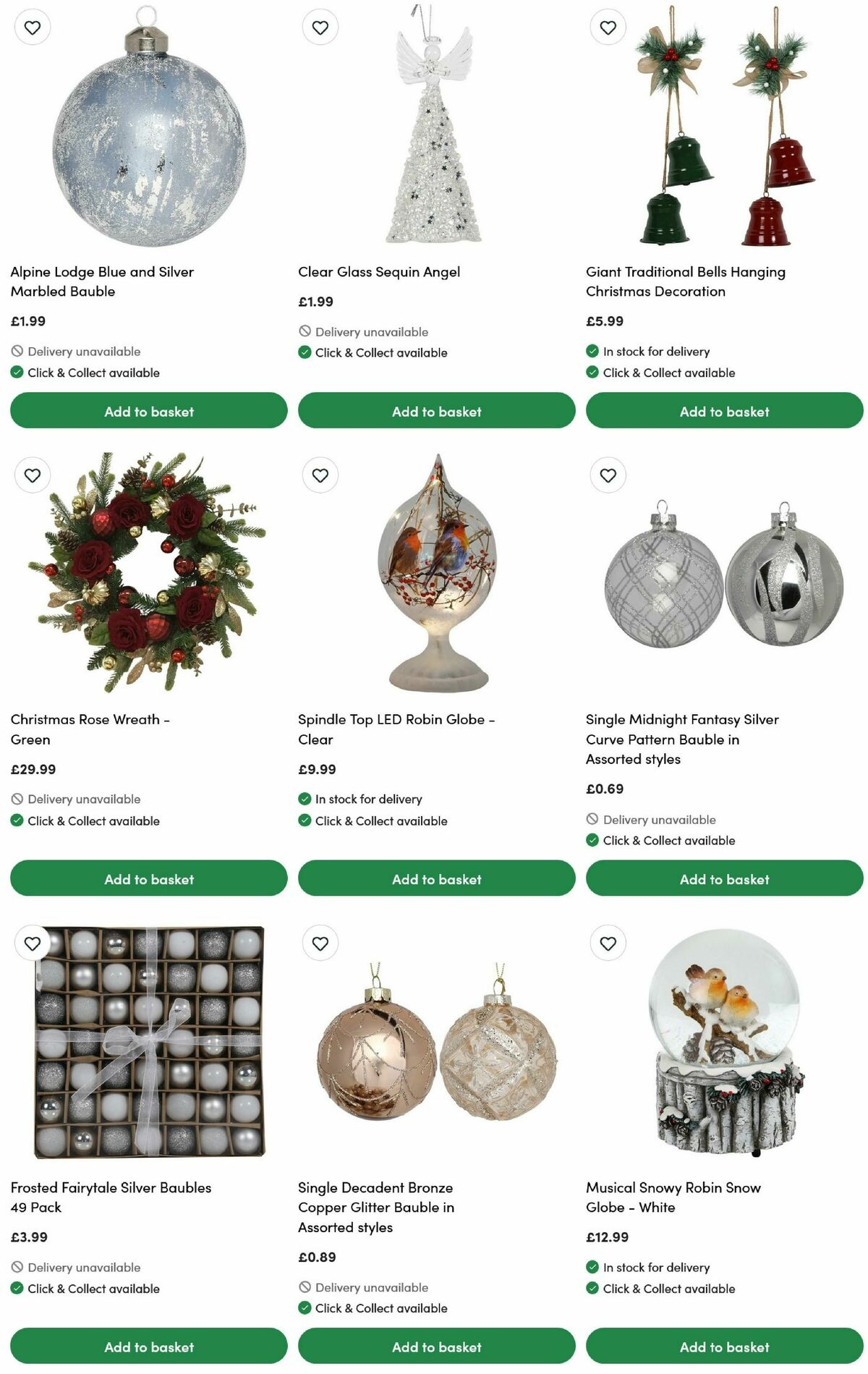 Wilko Christmas Collections Offers from 24 November