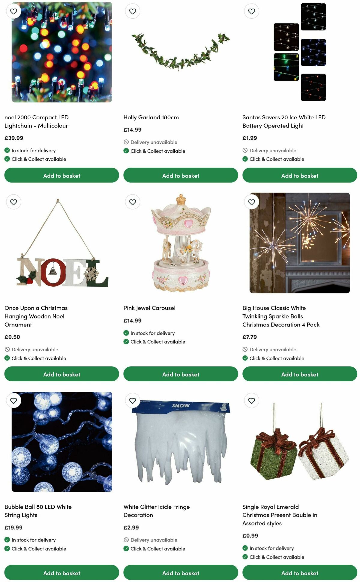 Wilko Christmas Collections Offers from 24 November