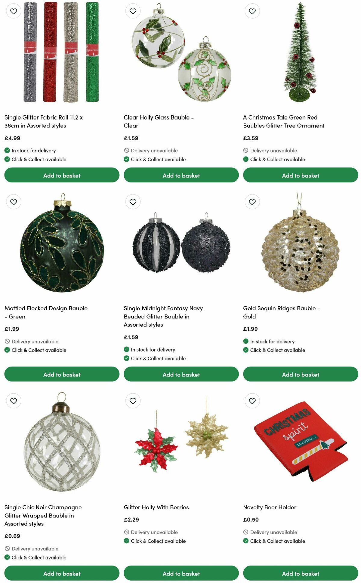 Wilko Christmas Collections Offers from 24 November