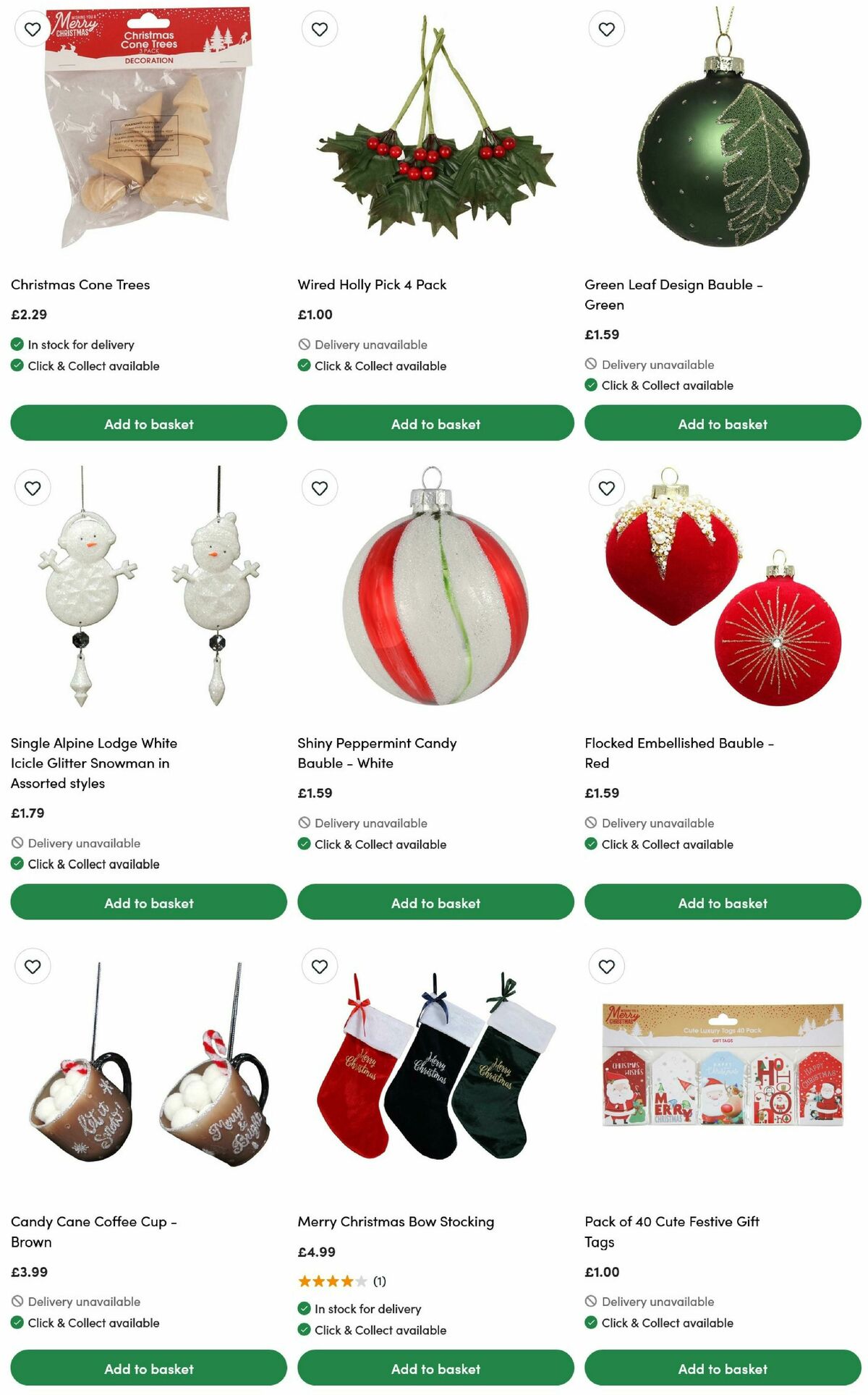 Wilko Christmas Collections Offers from 24 November