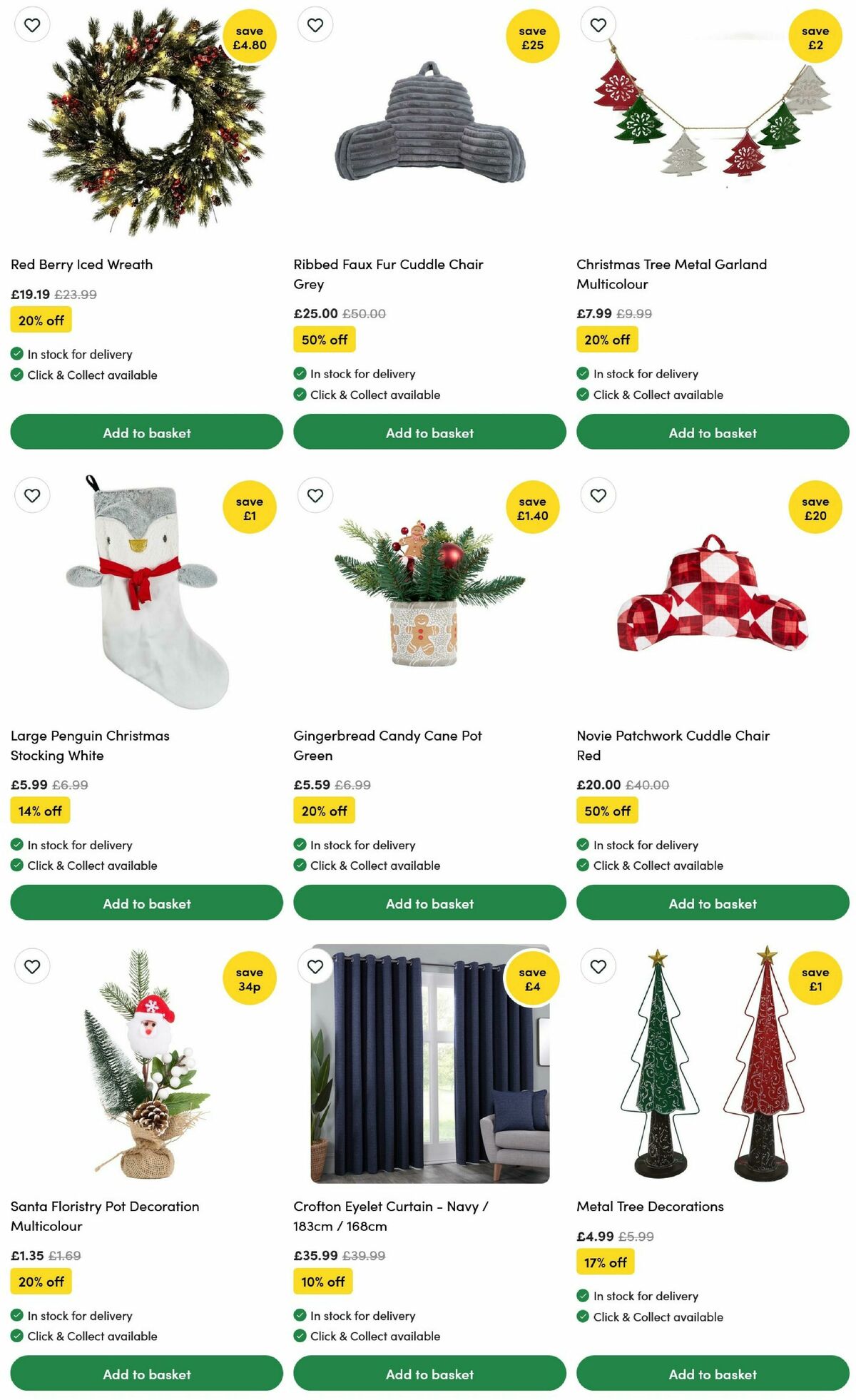 Wilko Christmas Collections Offers from 24 November