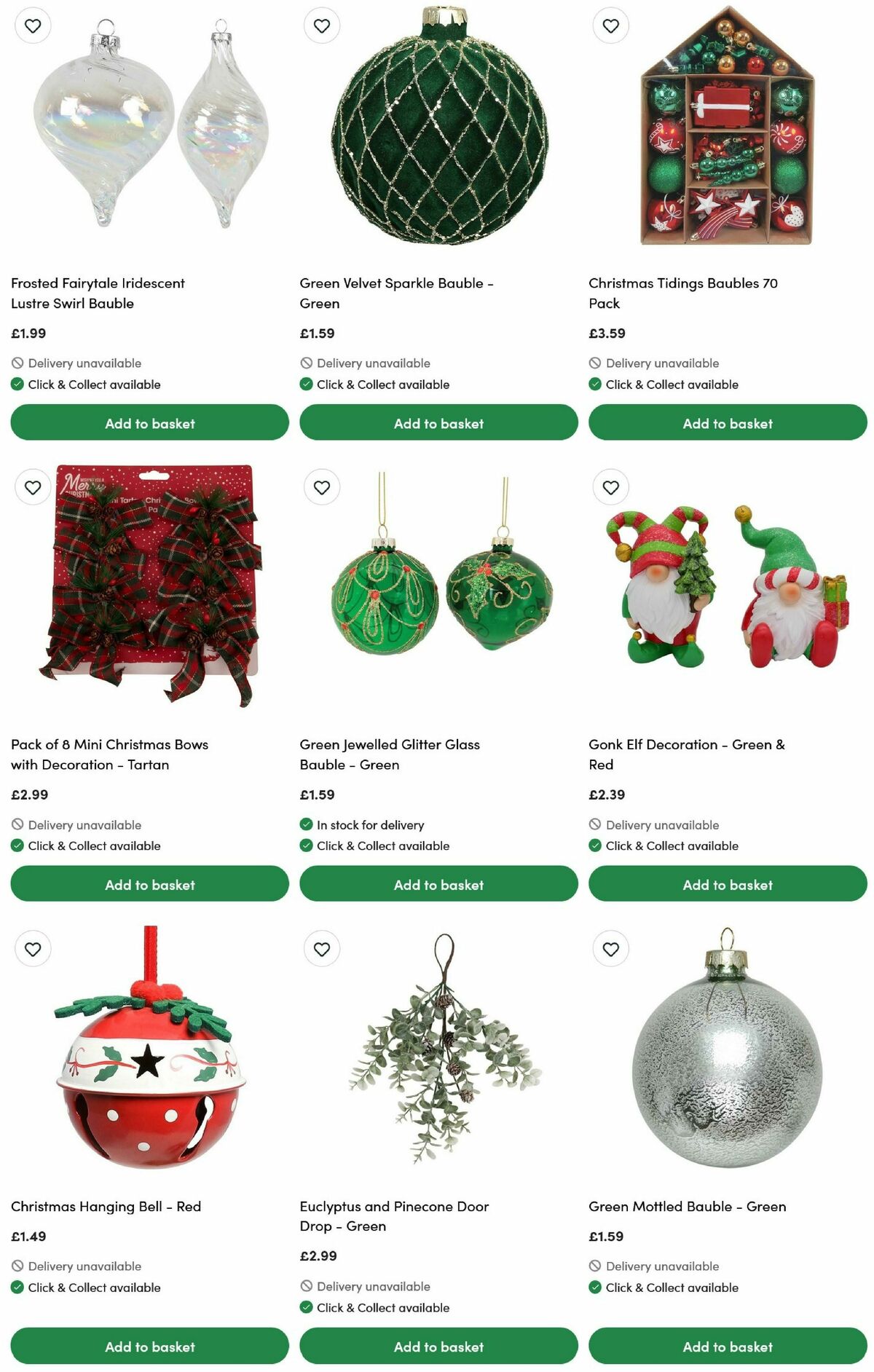 Wilko Christmas Collections Offers from 24 November