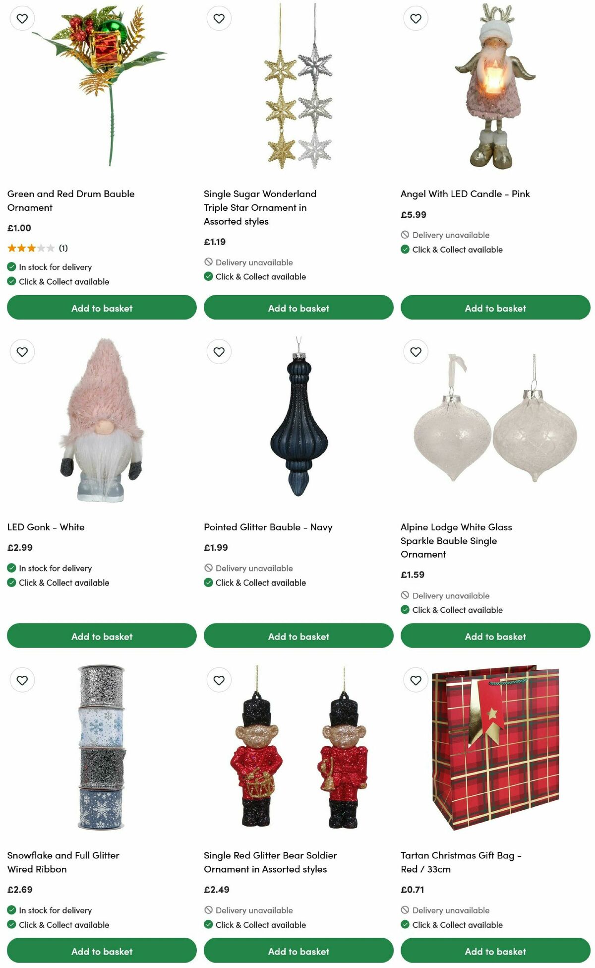 Wilko Christmas Collections Offers from 24 November