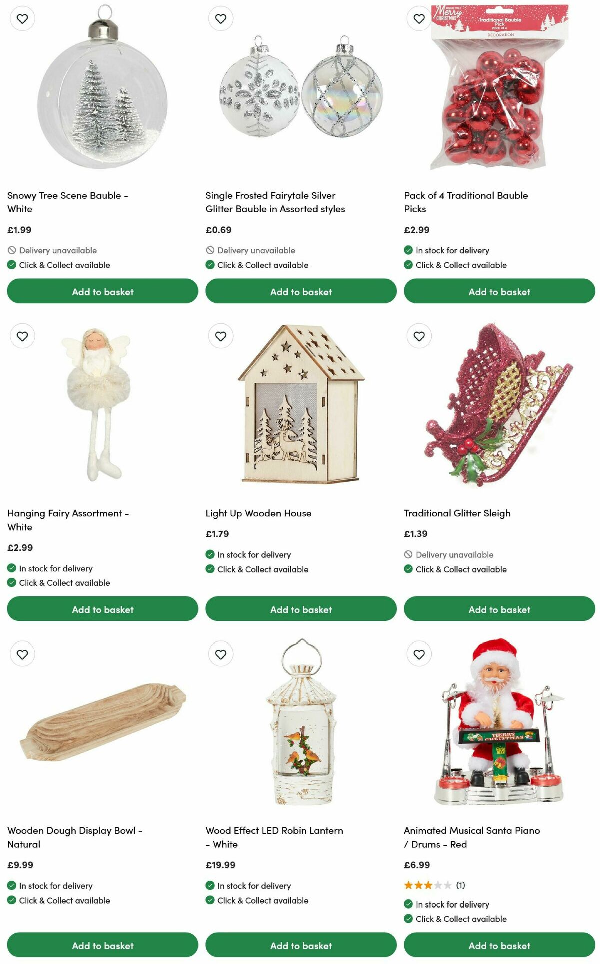 Wilko Christmas Collections Offers from 24 November
