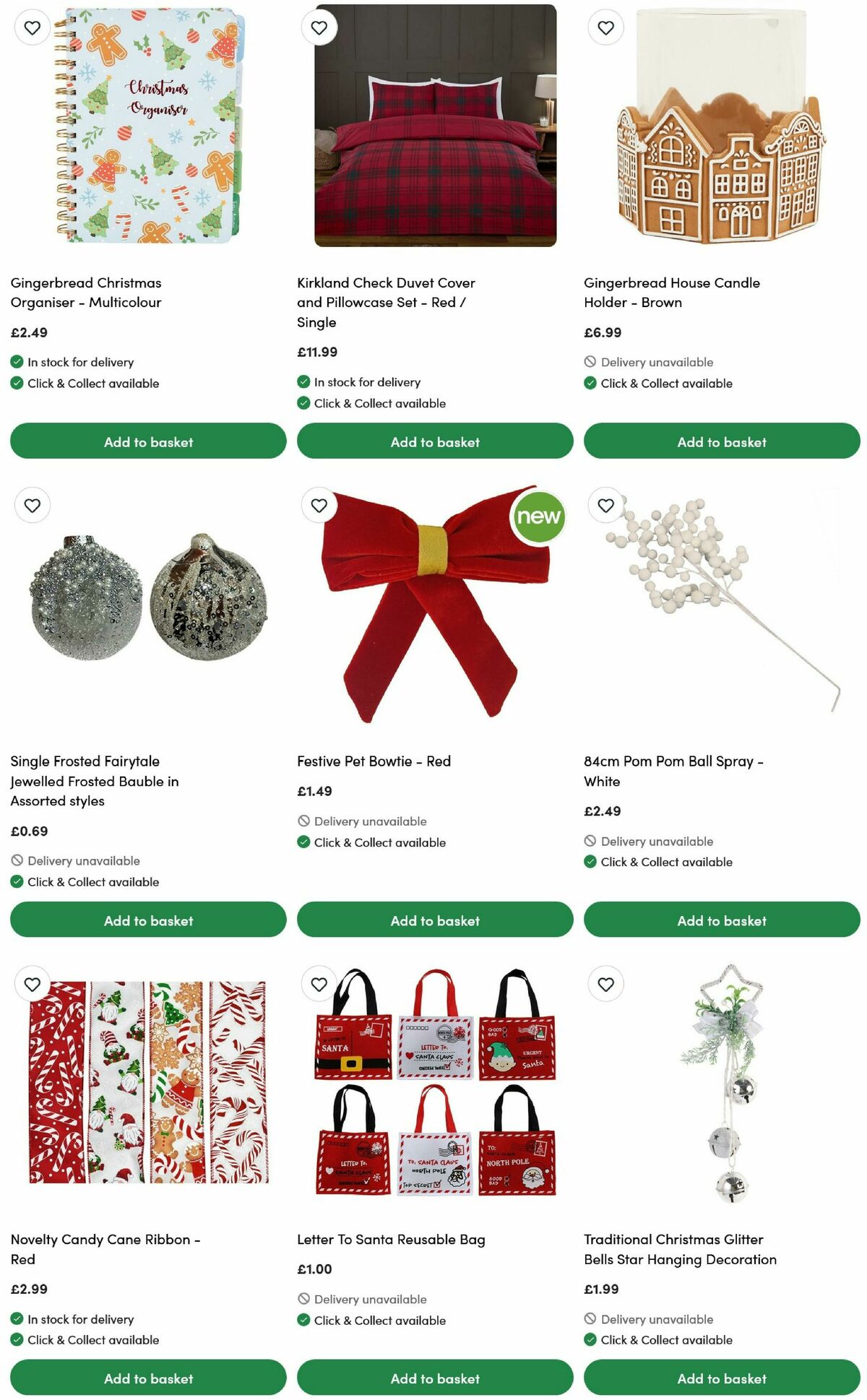 Wilko Christmas Collections Offers from 24 November