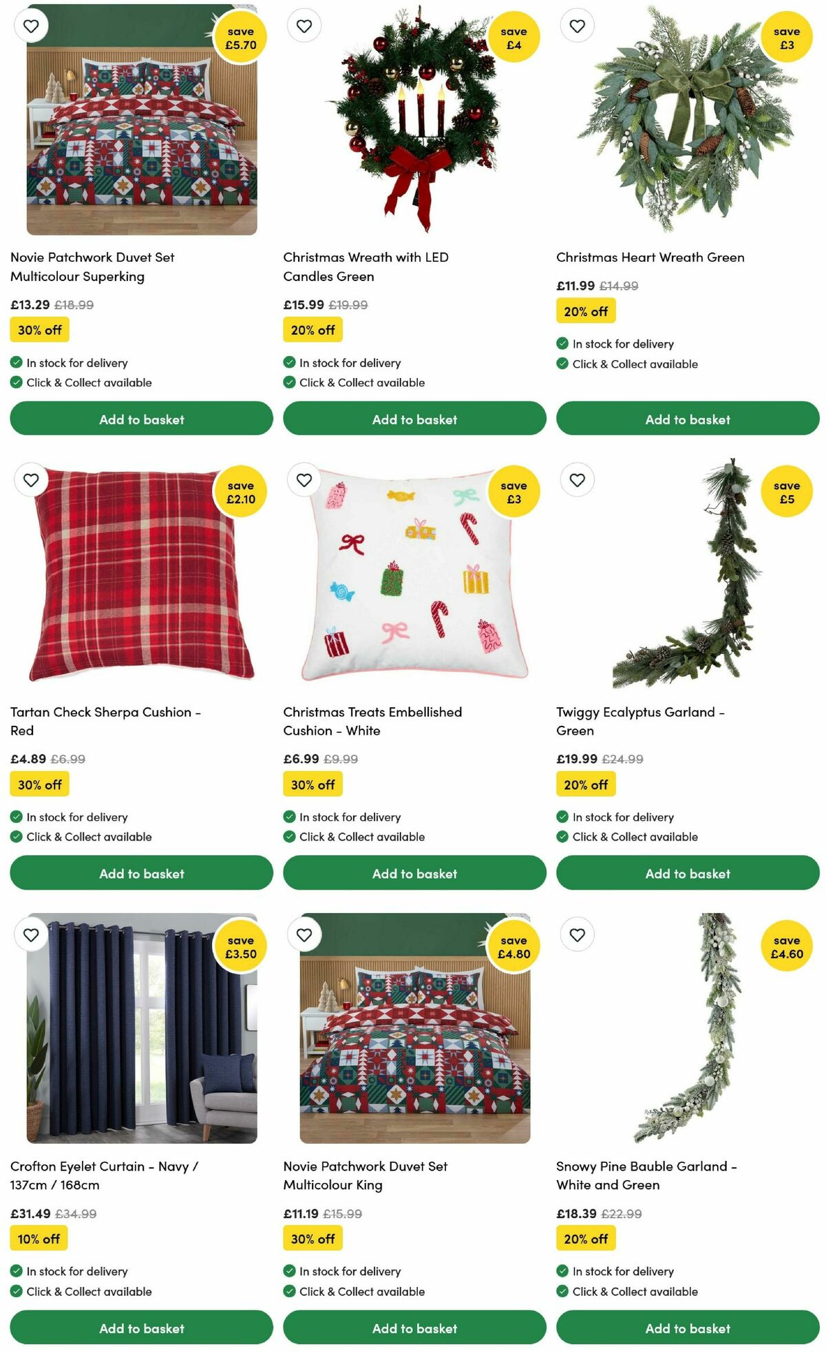 Wilko Christmas Collections Offers from 24 November