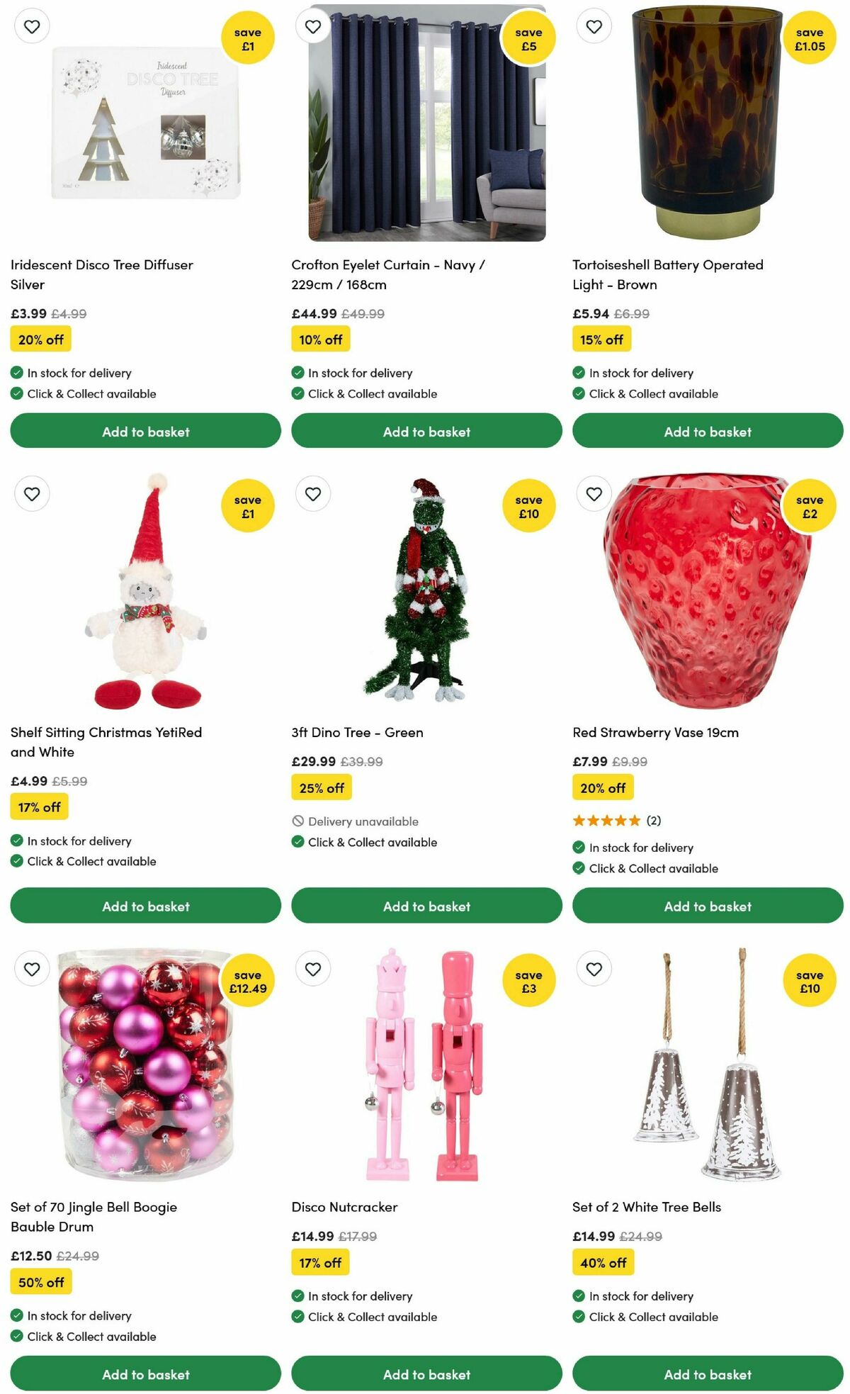 Wilko Christmas Collections Offers from 24 November