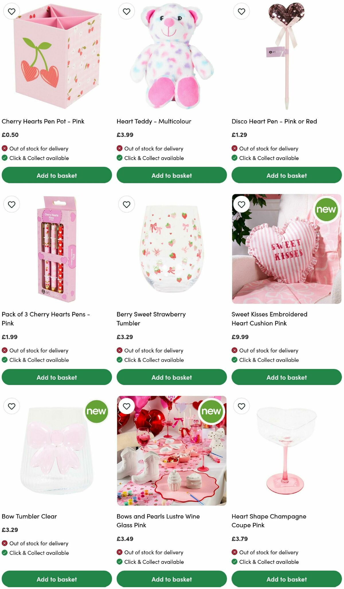 Wilko Valentine's Day Offers from 1 February