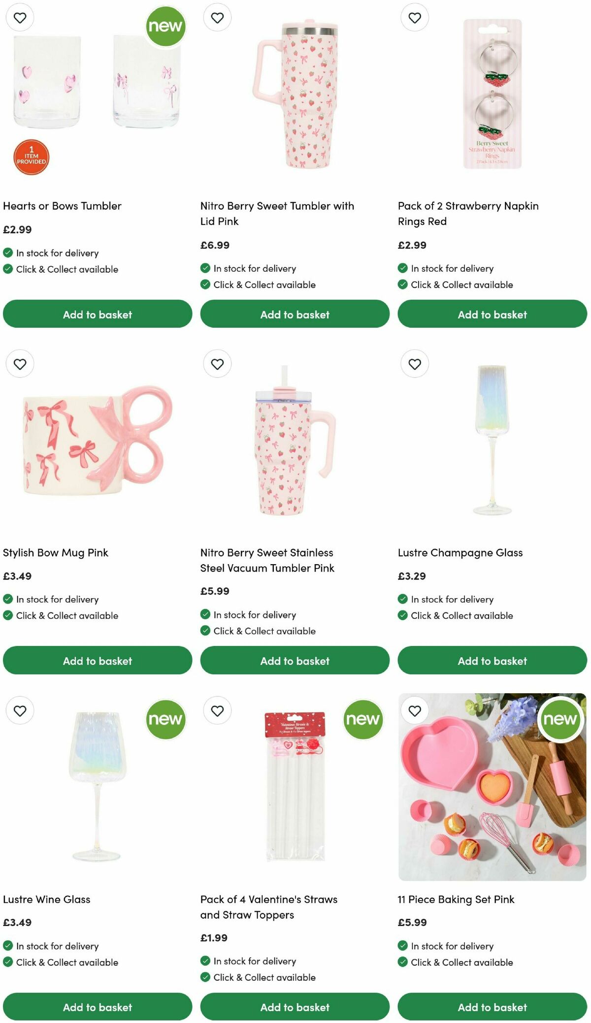 Wilko Valentine's Day Offers from 1 February